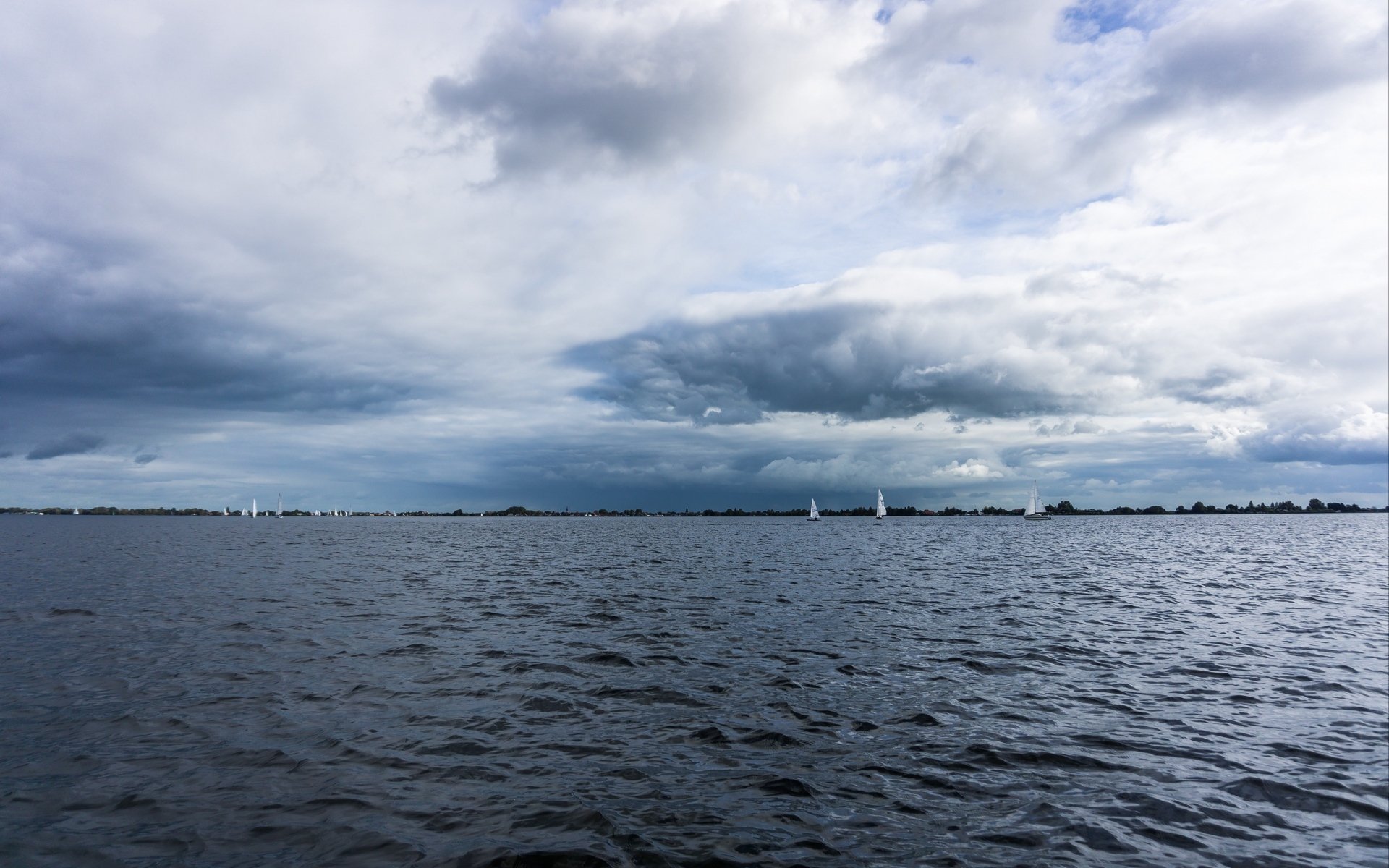 风景,海洋天堂,大海,天际线