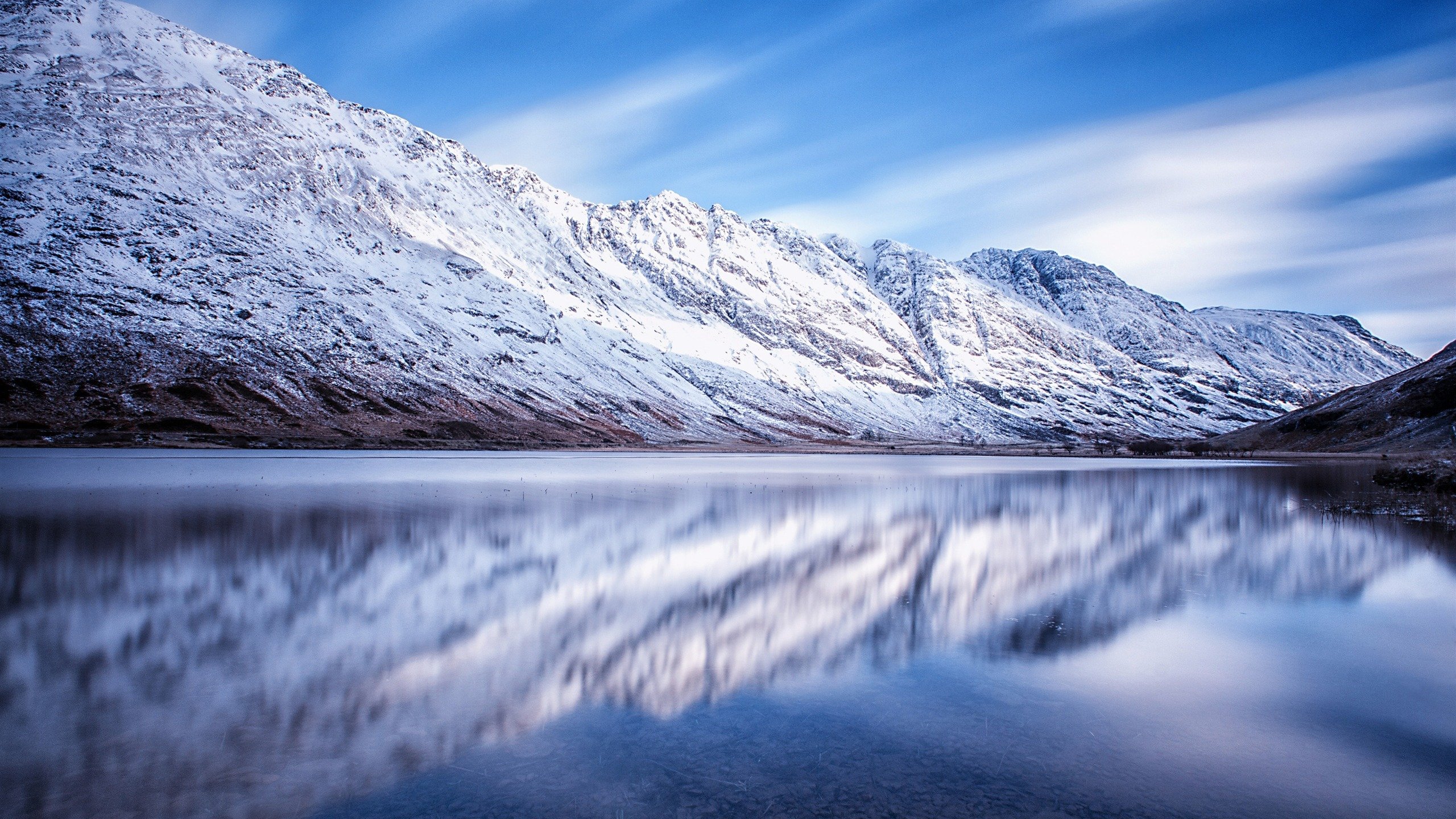 风景,冰天雪地,雪山,湖光山色
