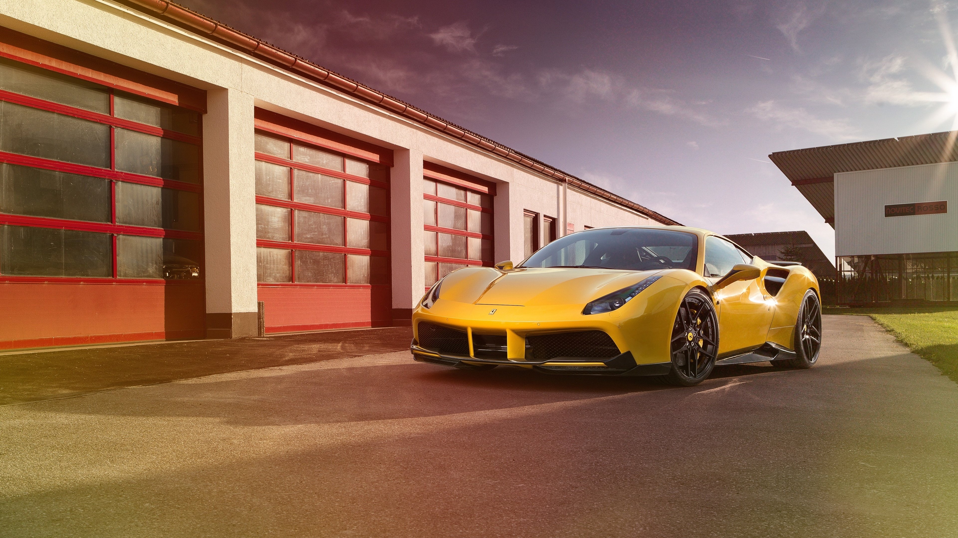 4K,汽车,跑车,法拉利