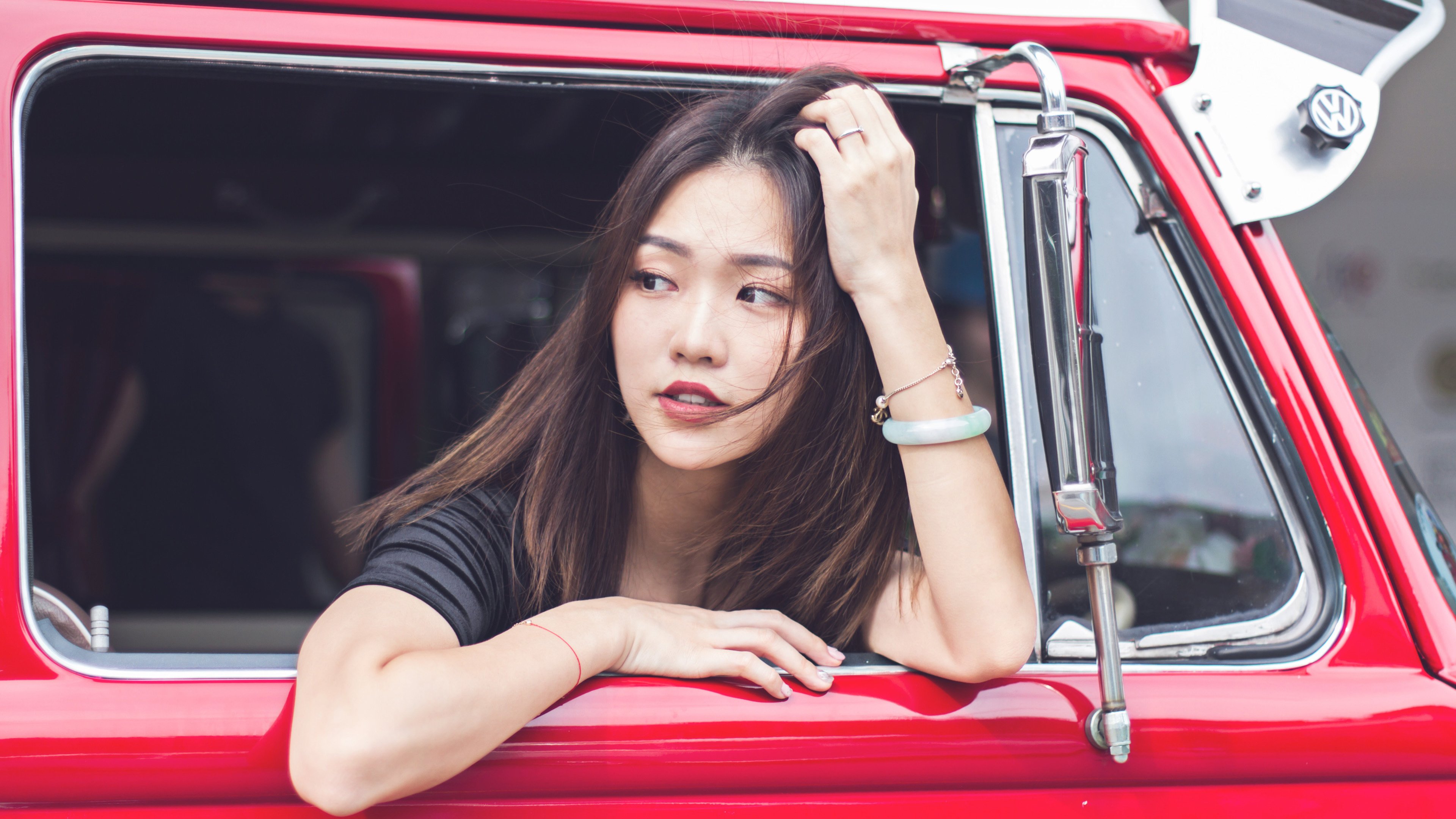 4K,美女,文艺古风