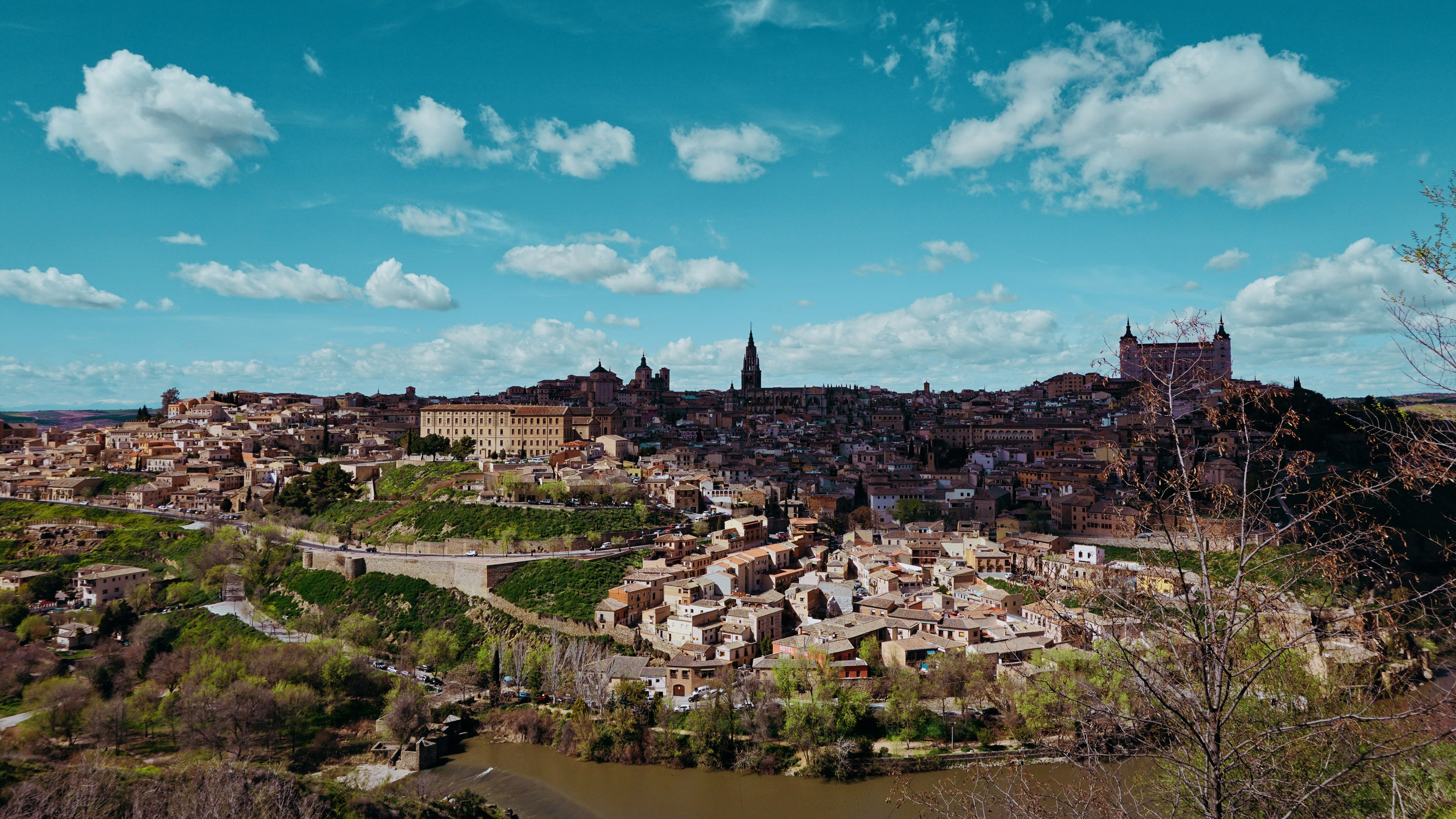 4K,风景,西班牙,旅拍,托莱多