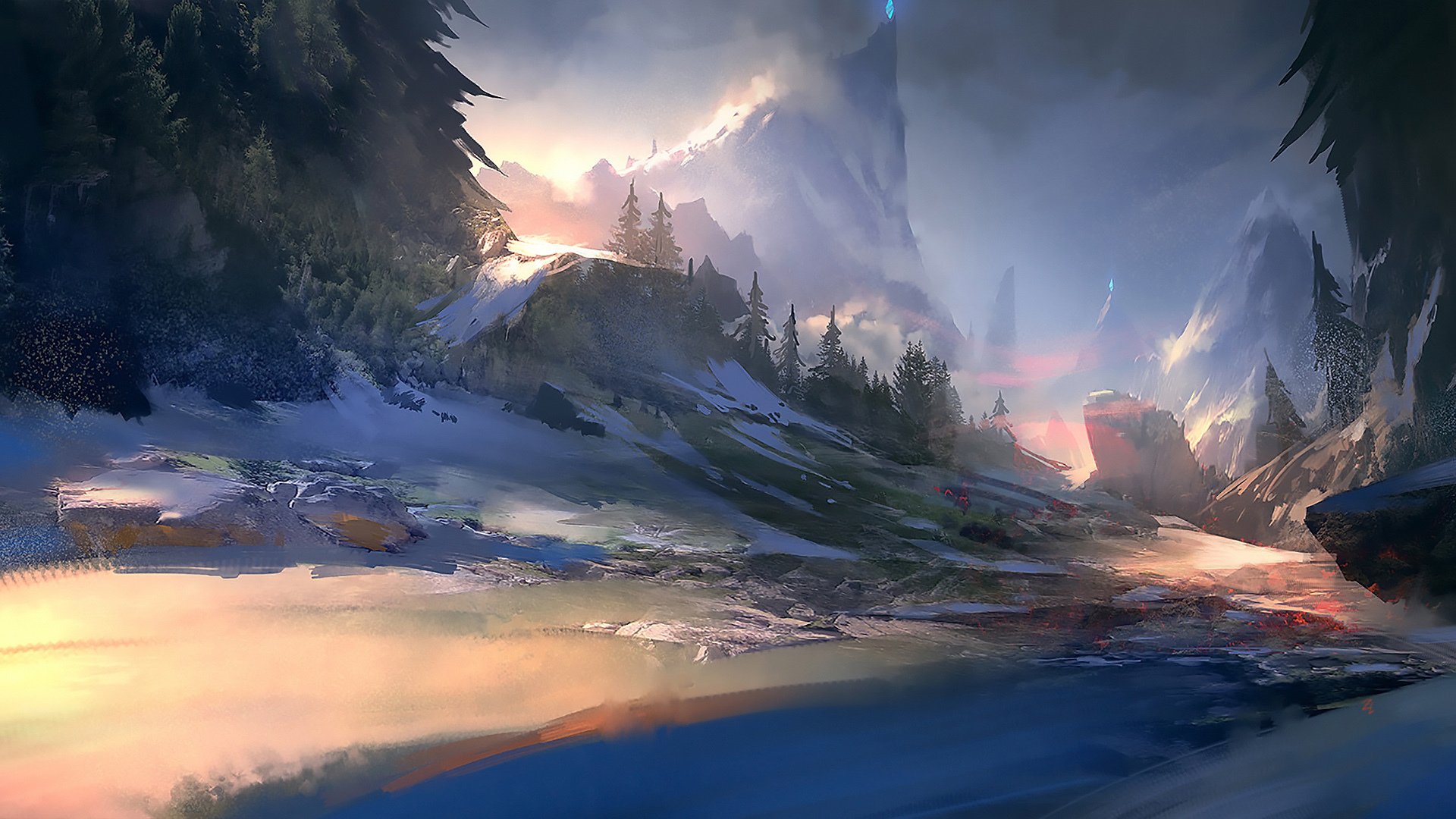 炫酷,简约,绘画