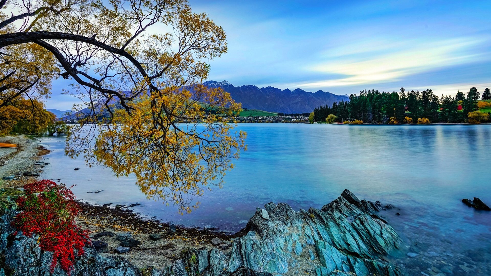 风景,自然风光,湖泊,倒影,山川