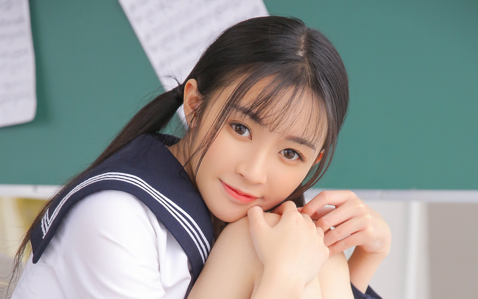 清纯,美女,制服,私房照