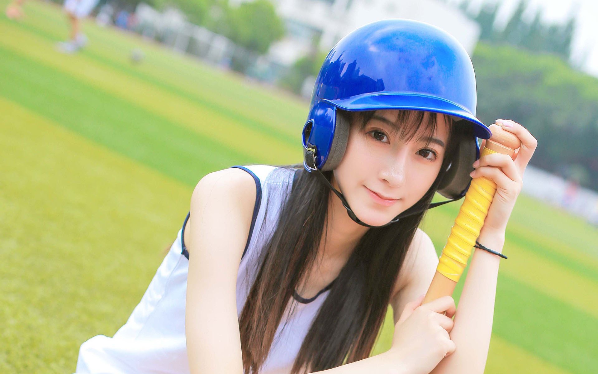 清纯,运动美女,户外