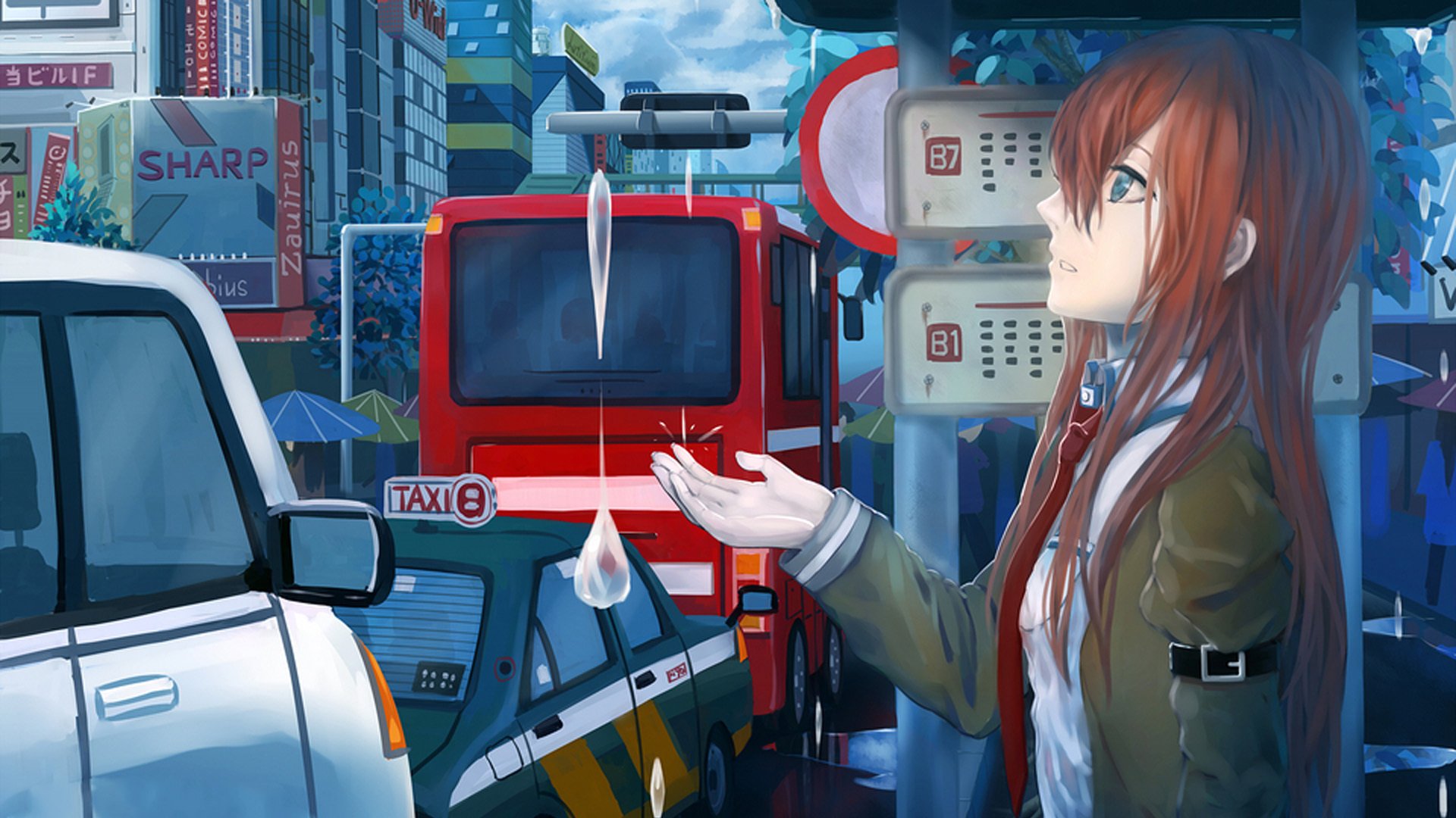 动漫,日本动漫,美女学生