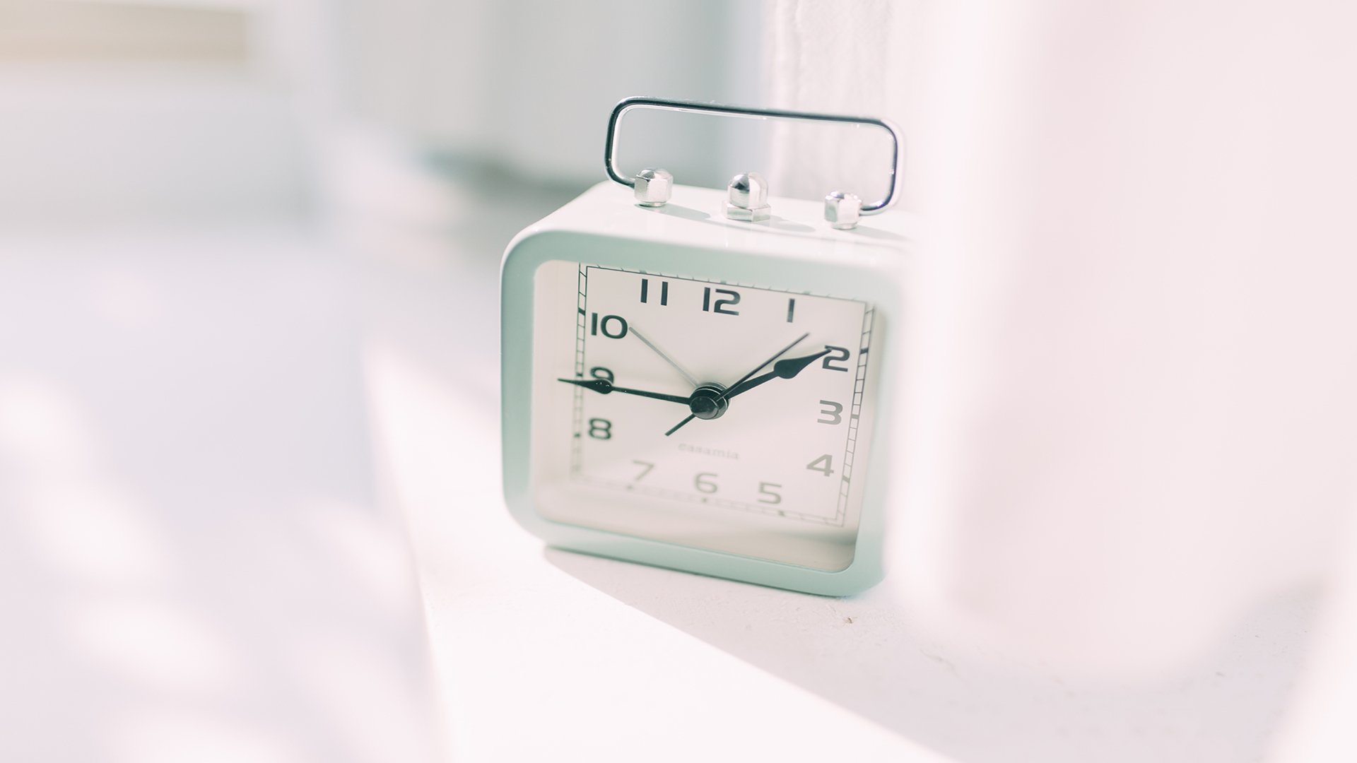 静物写真,清晨的闹钟