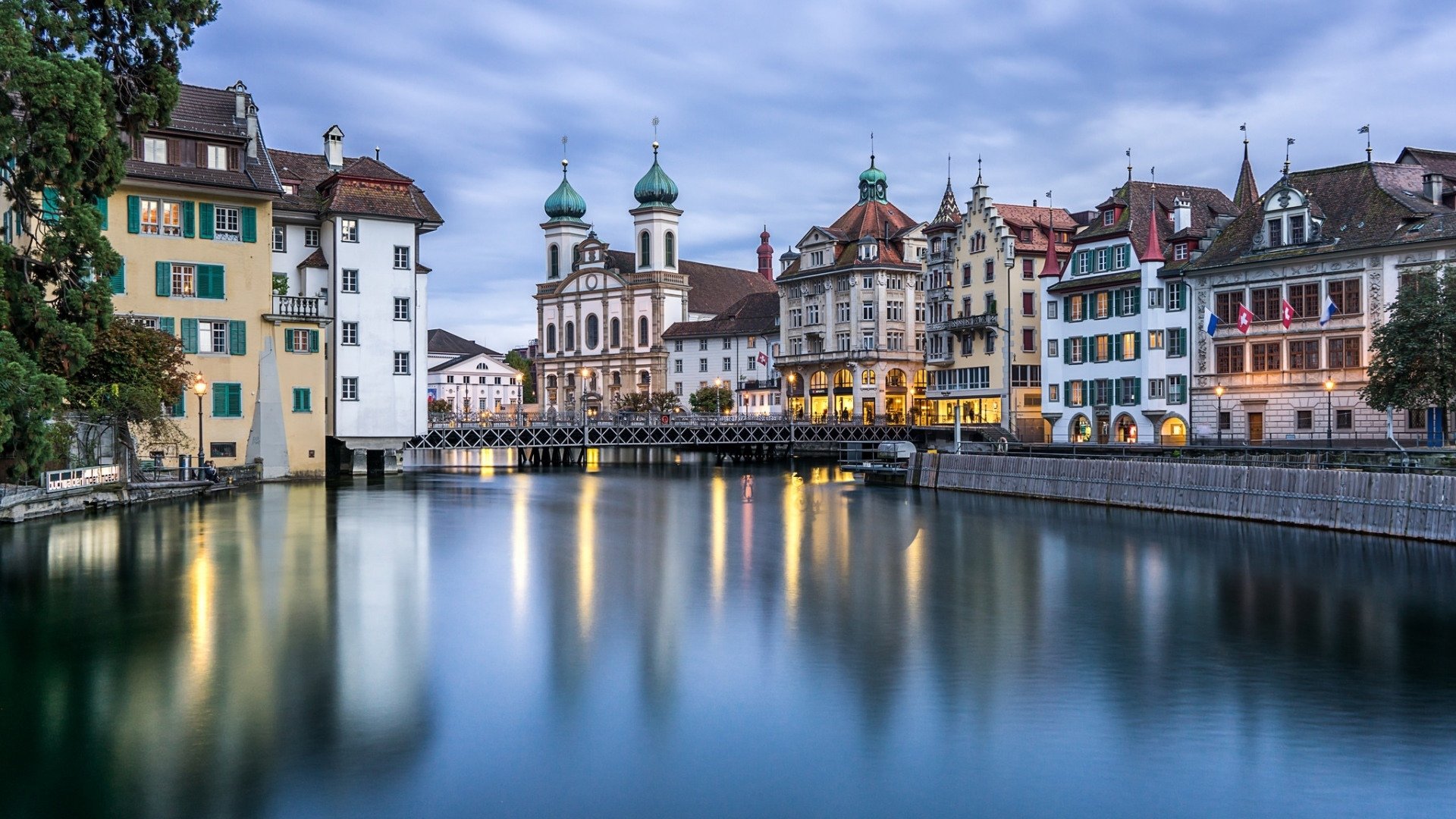 自然风光,瑞士卢塞恩风景