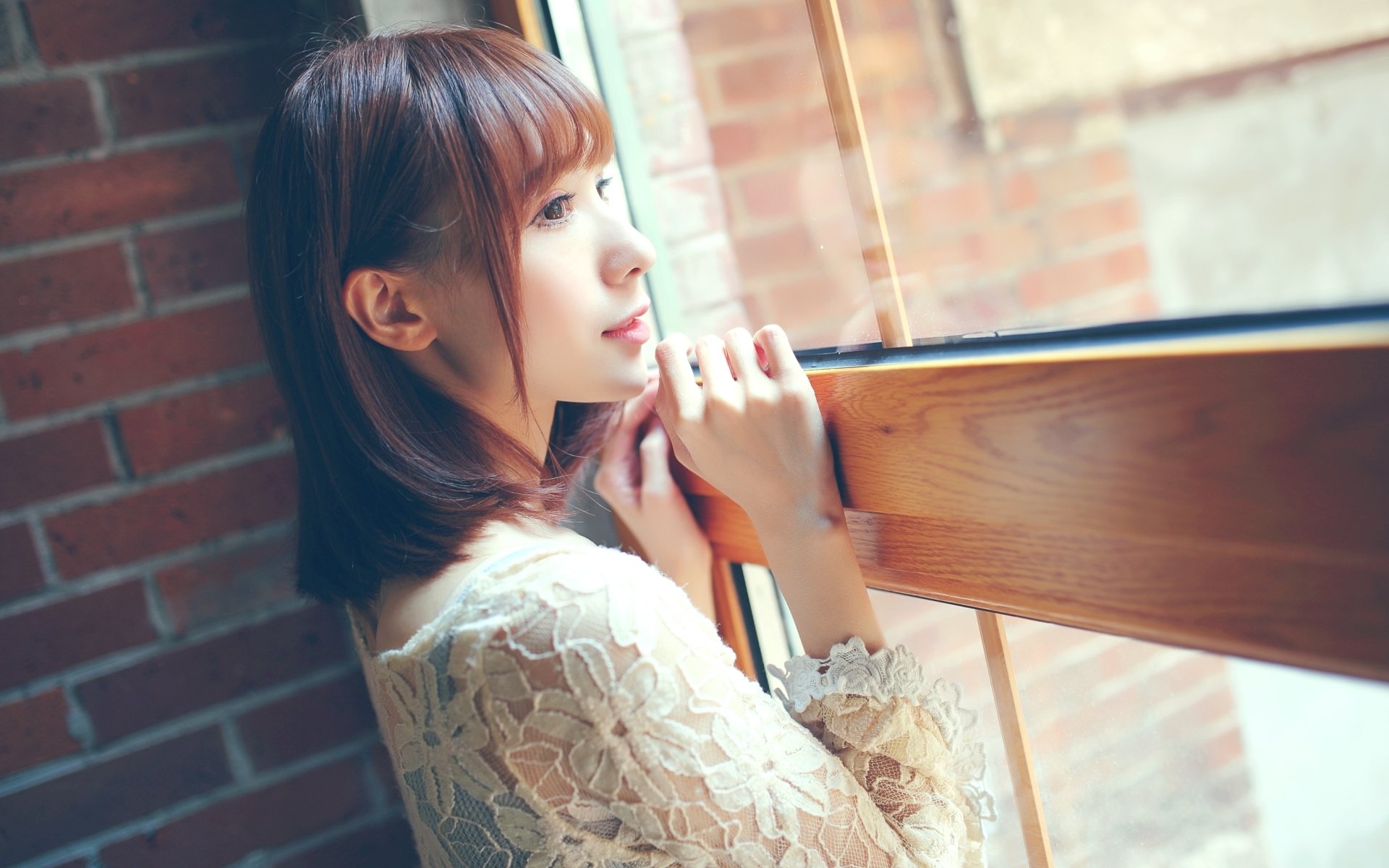 清纯,短发,美女,可爱