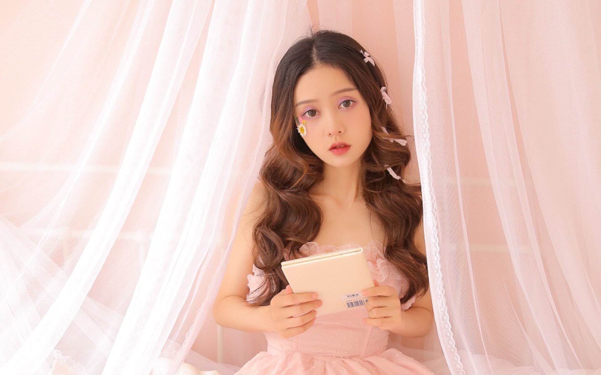 清纯,长发撩人,清新,熟女