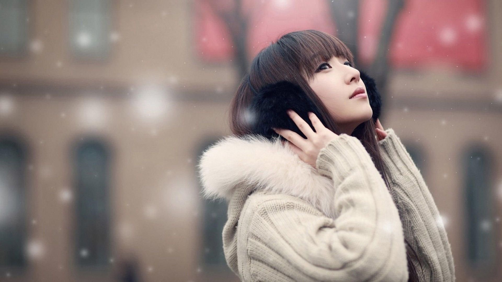 唯美温馨,一个人的冬季