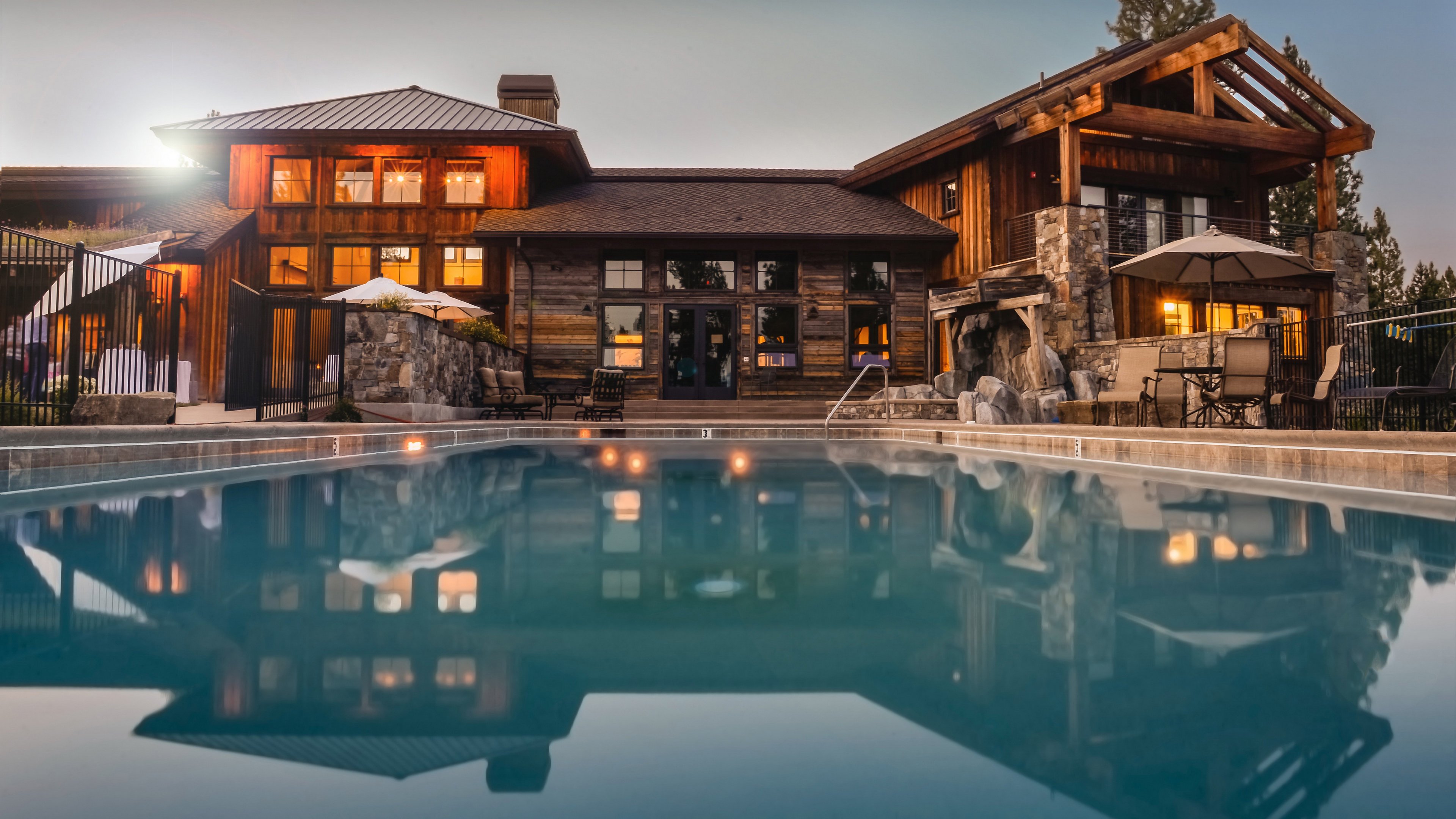 乡村别墅,游泳池