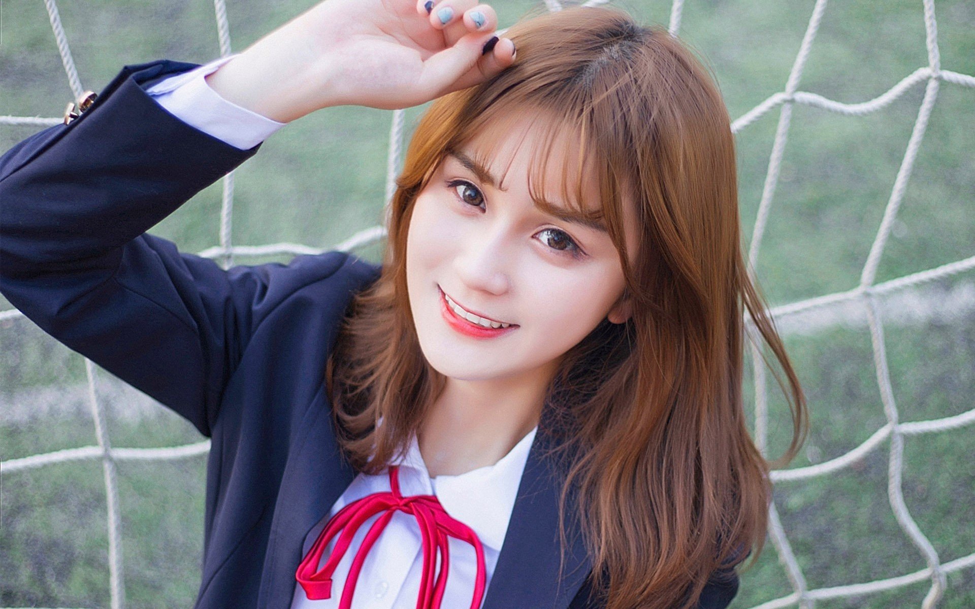 清纯,美女,制服,清新