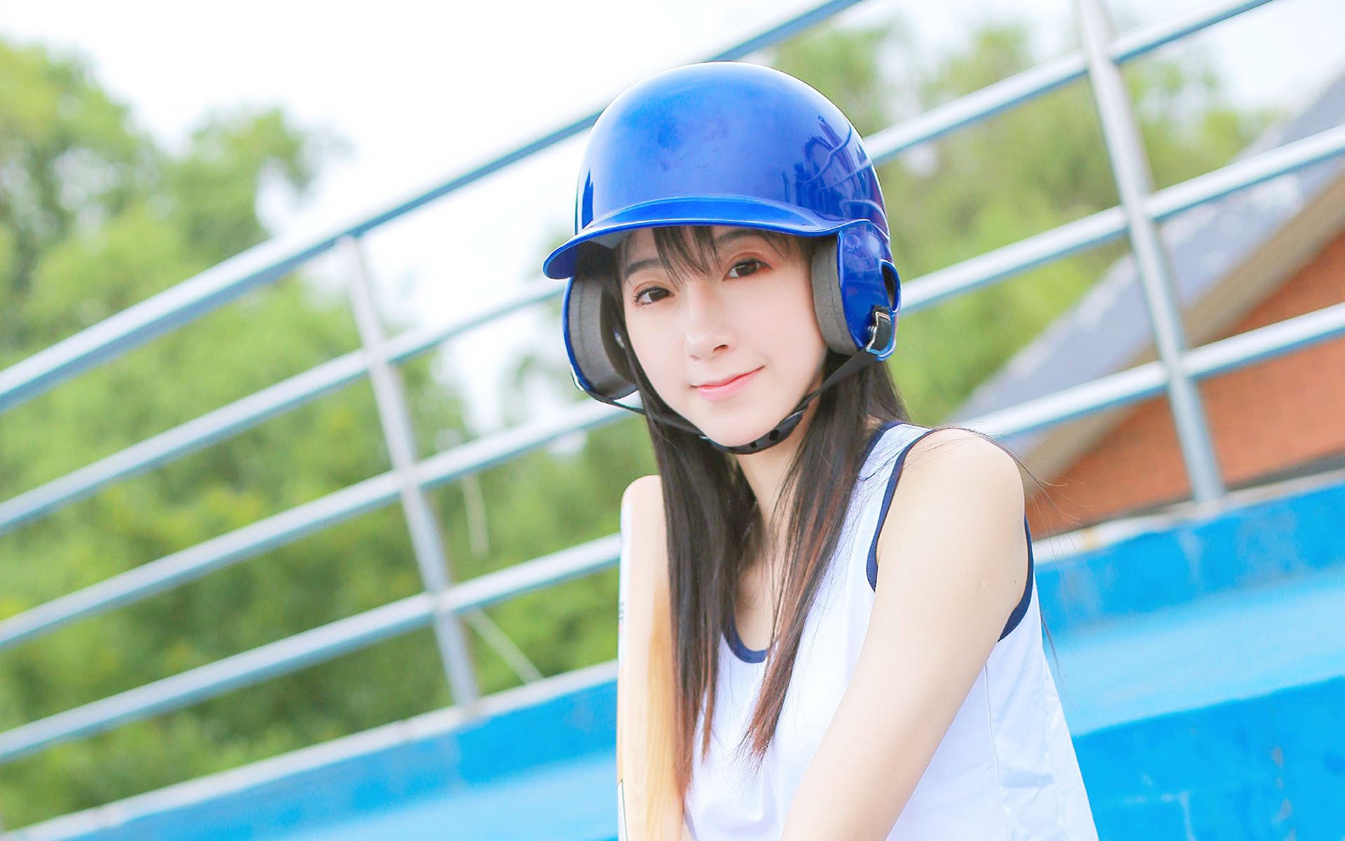 清纯,运动美女,户外