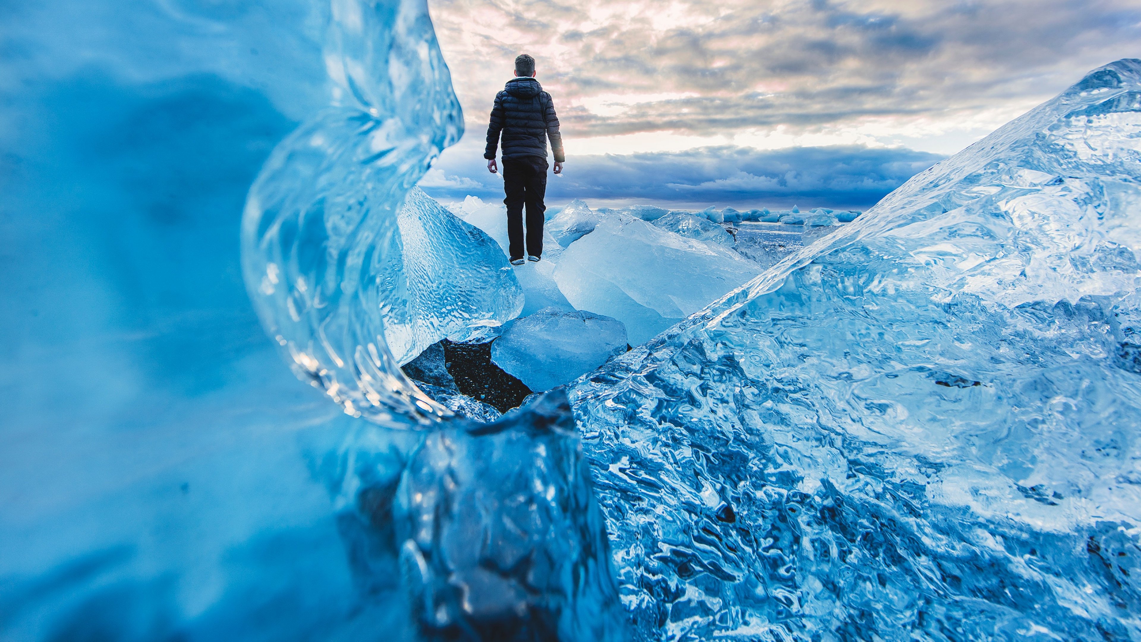 冰雪,站在冰雪的那一刻