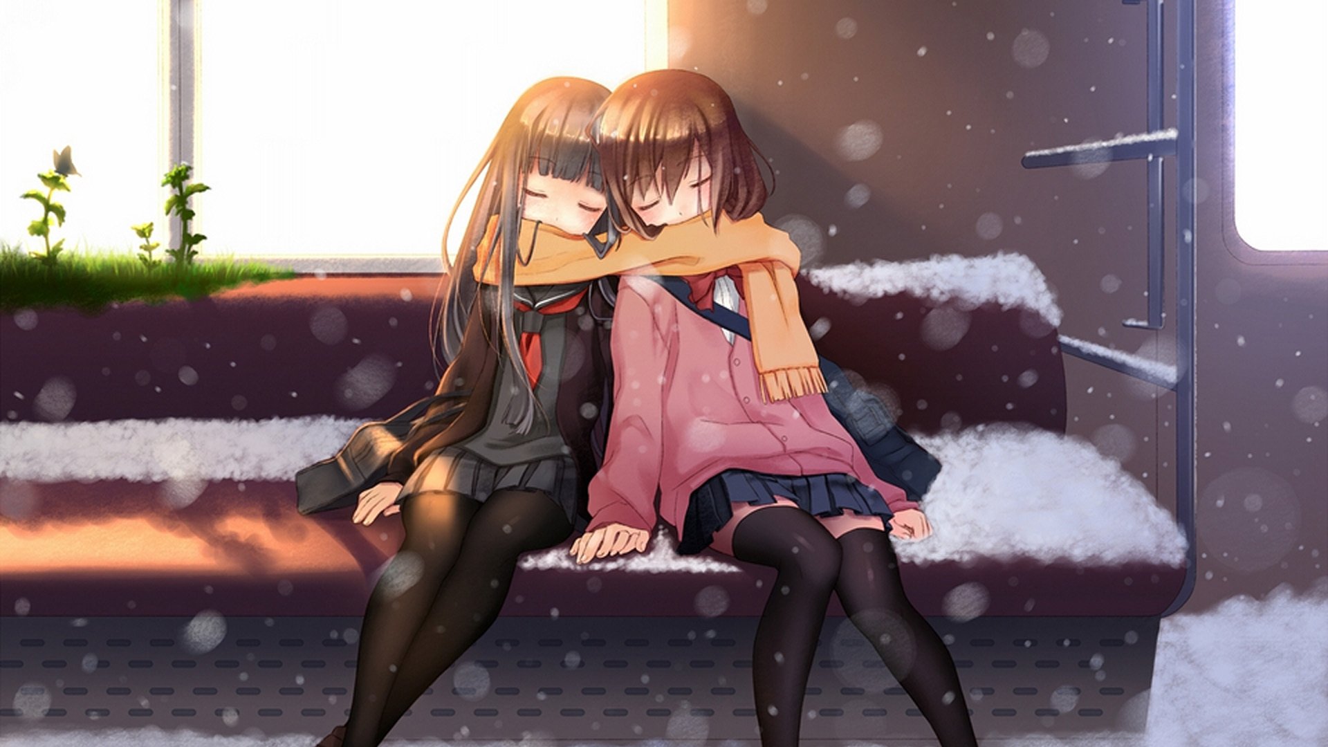 动漫,日本动漫,美女学生