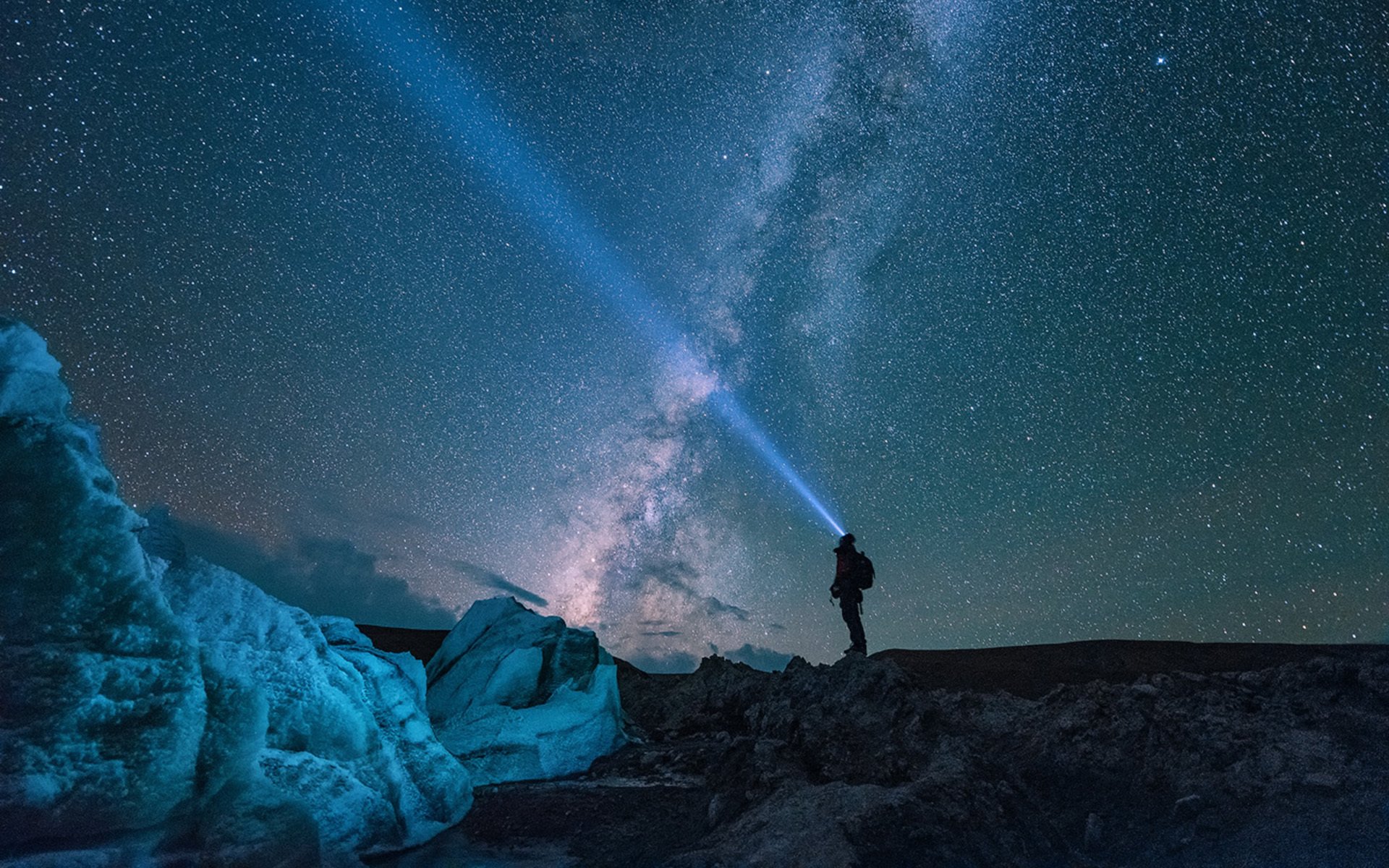奇幻梦境,西藏唯美星空