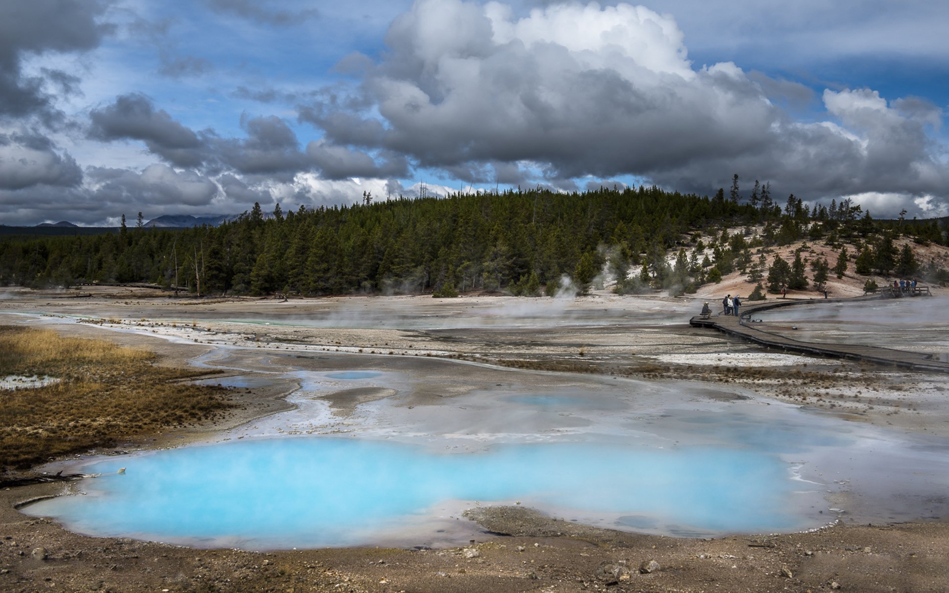 自然风光,美国黄石公园