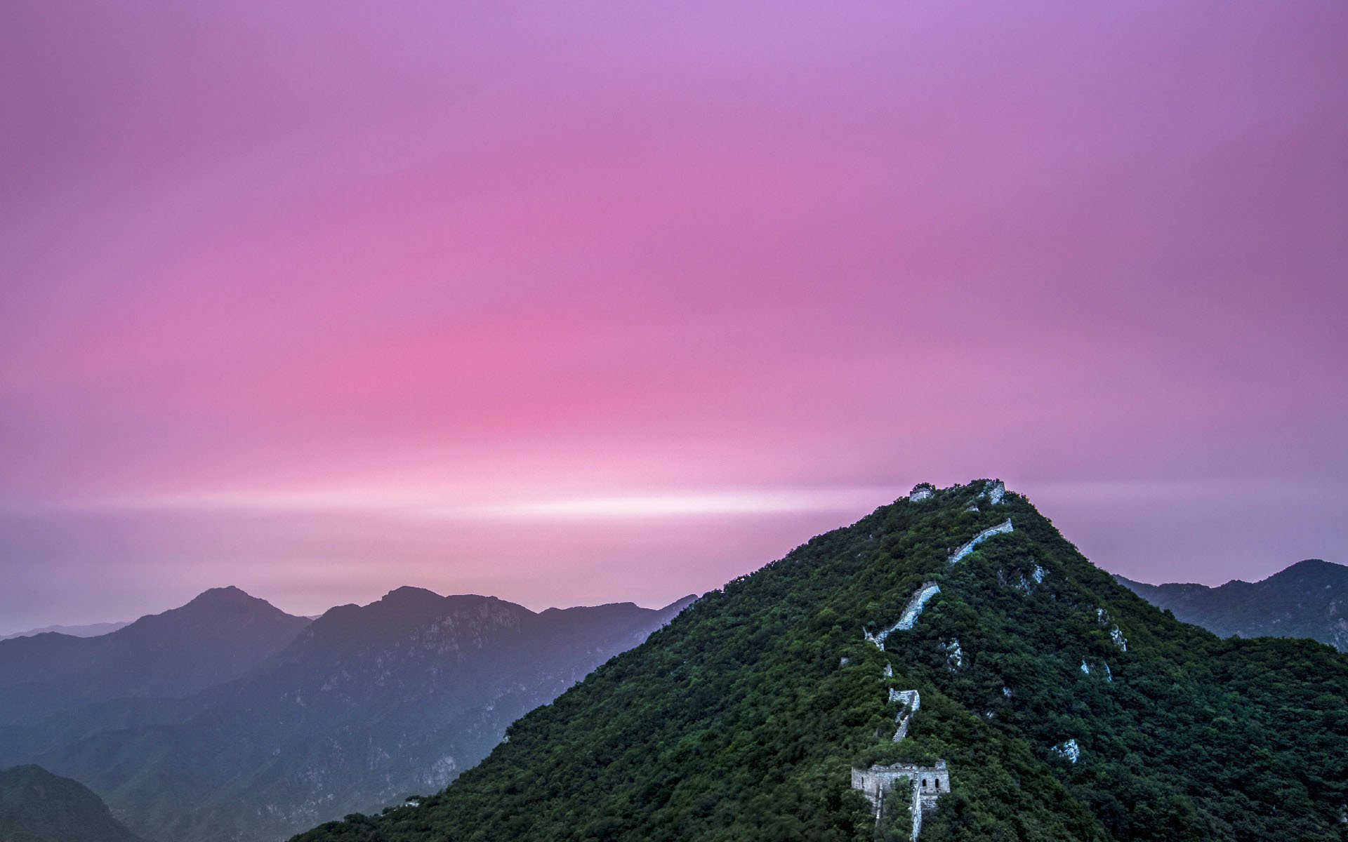 自然风光,万里长城