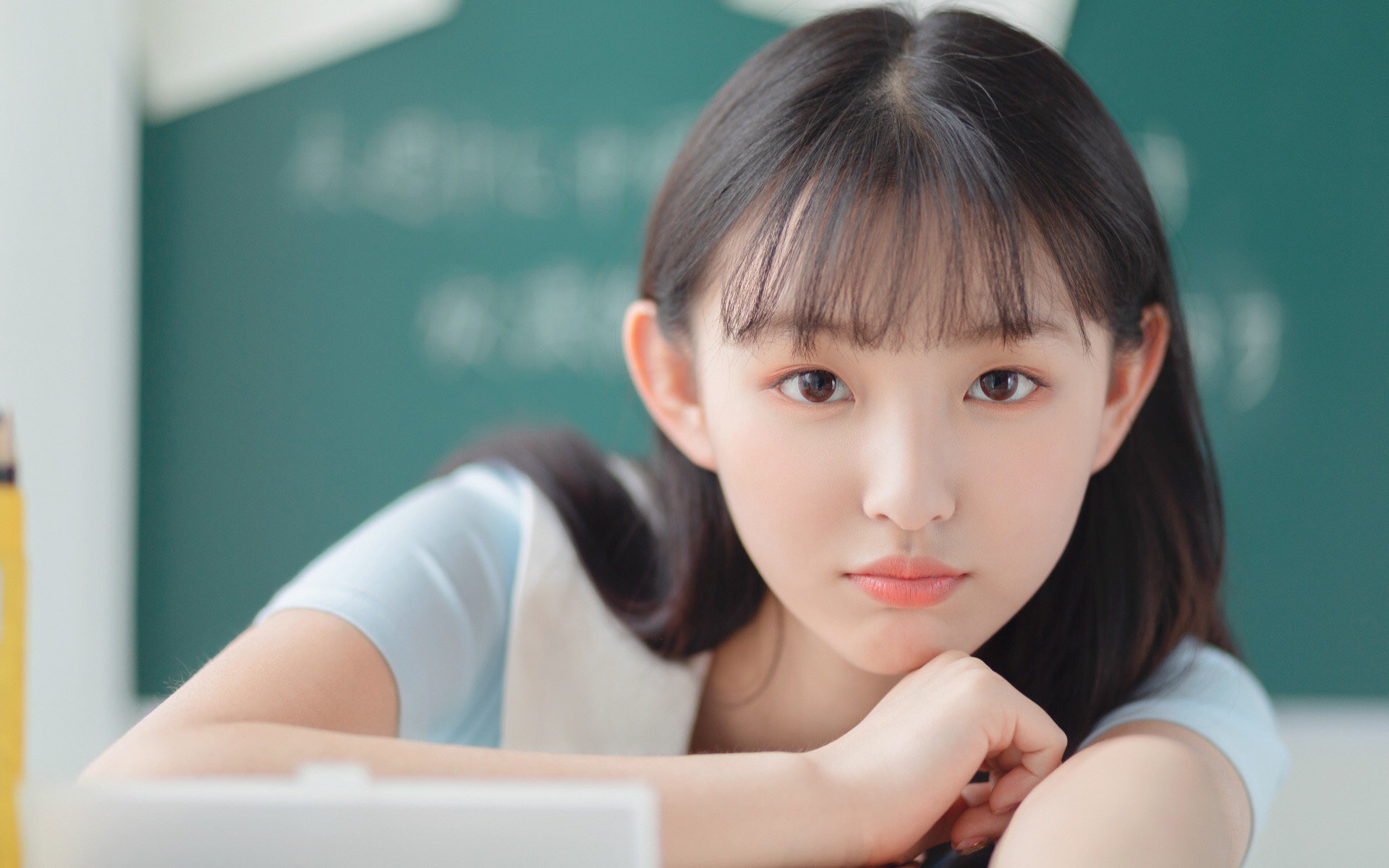 清纯,日系小清新美女,甜美