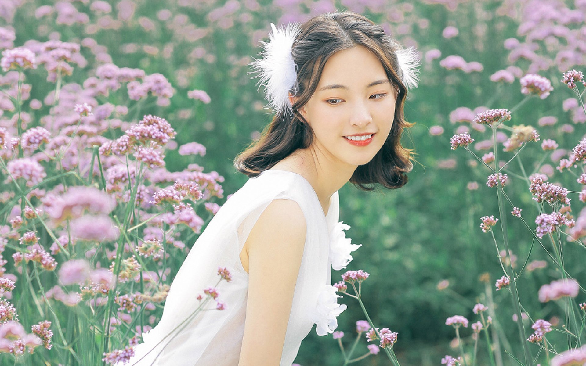 清纯,婚纱美女写真