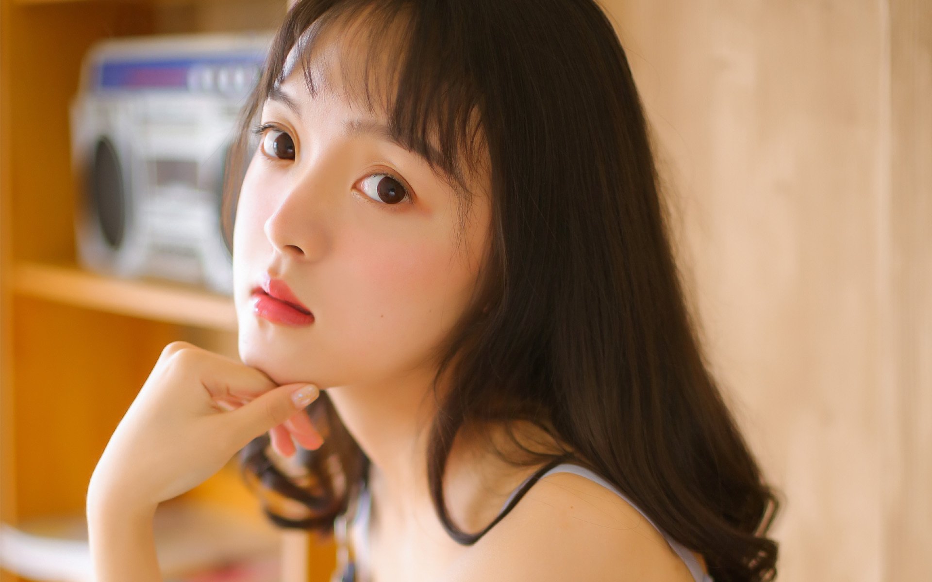 清纯,清新美女唯美