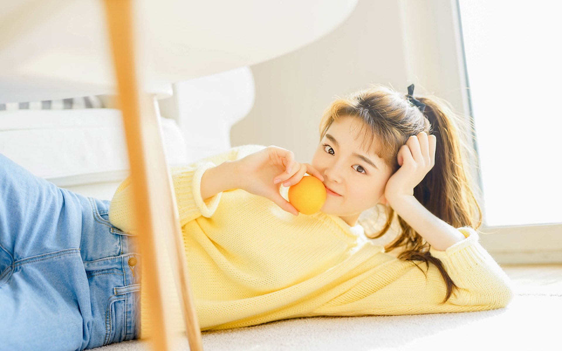 清纯,可爱俏皮美少女