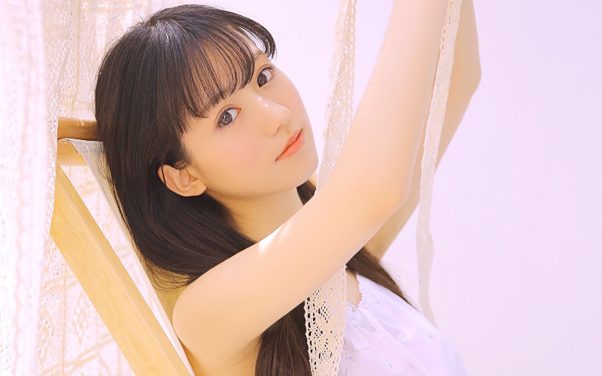 清纯,清新白嫩美少女