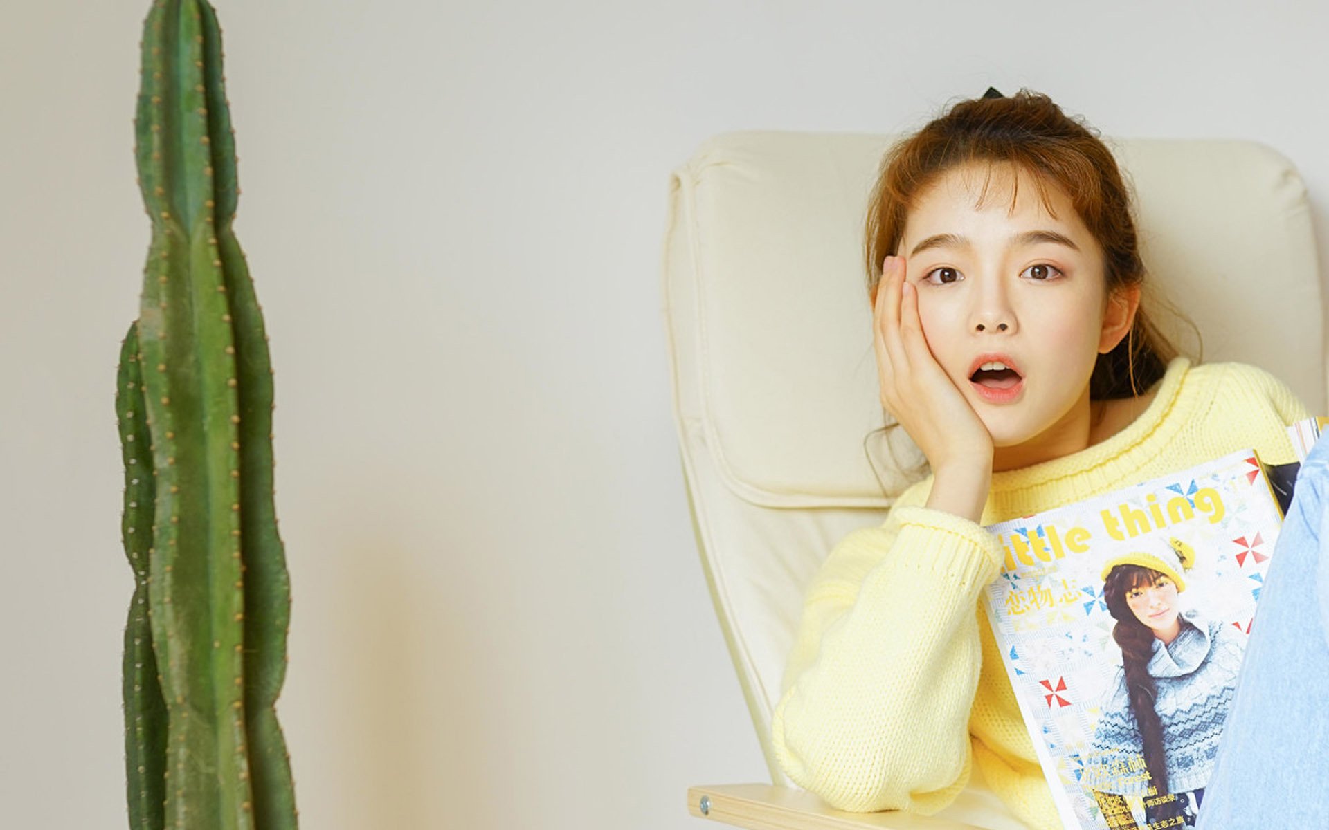 清纯,可爱俏皮美少女