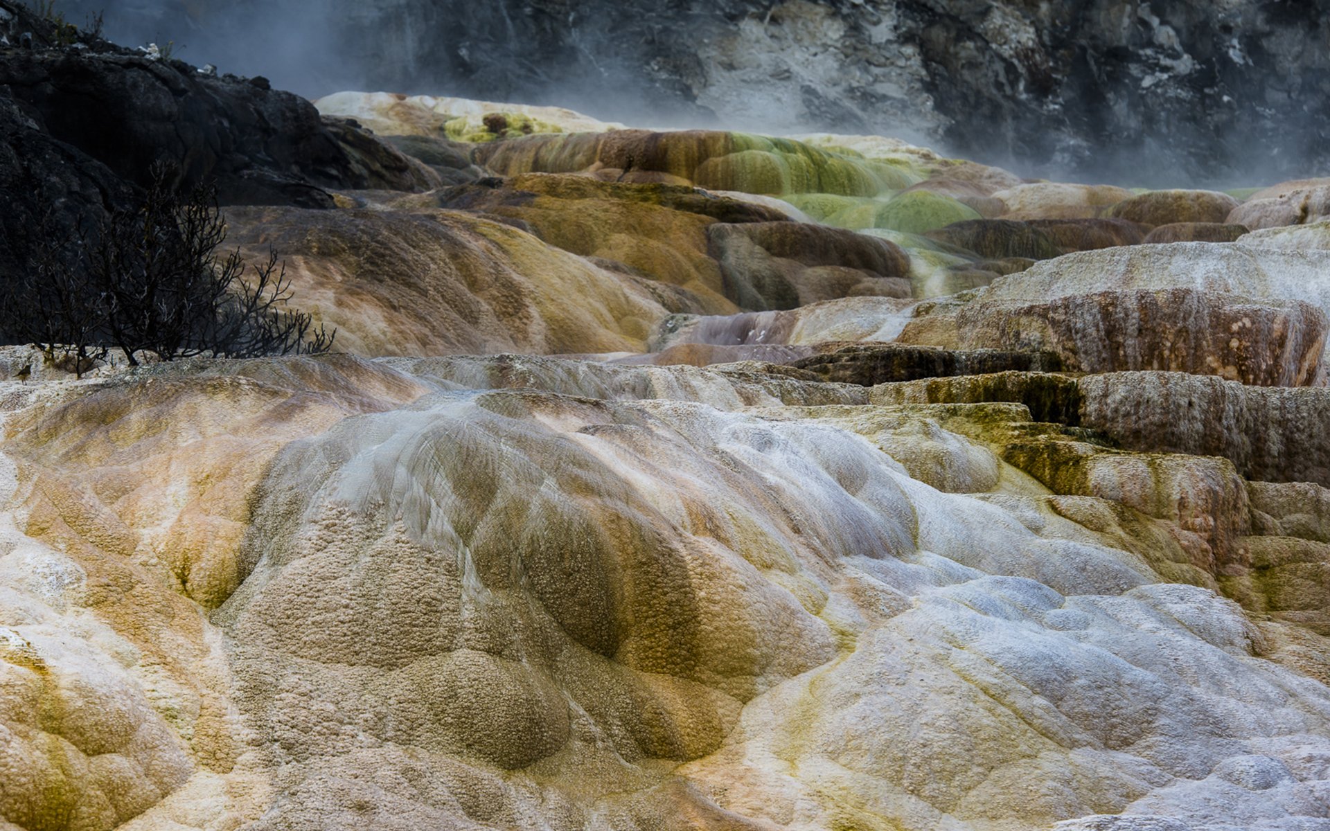 自然风光,美国黄石公园