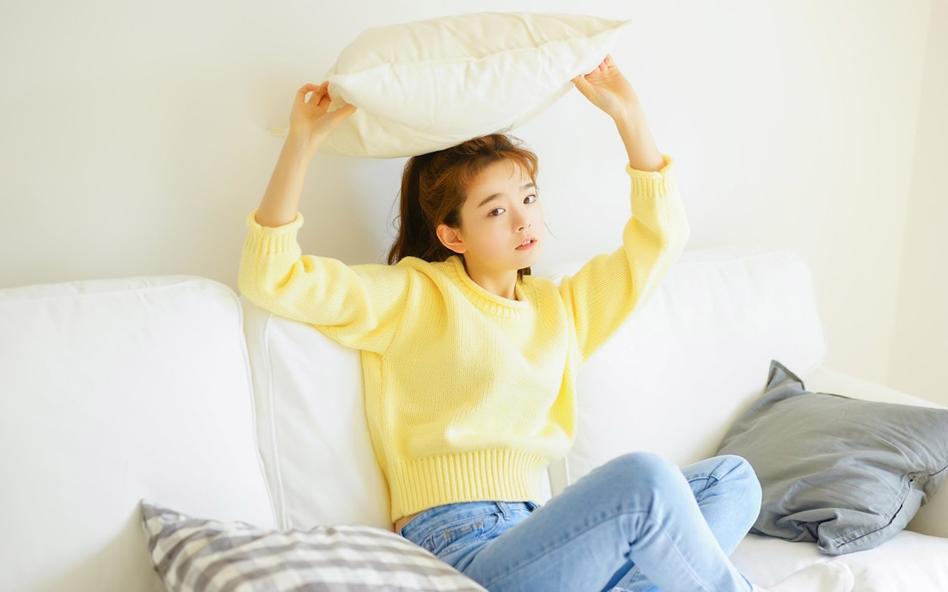 清纯,可爱俏皮美少女