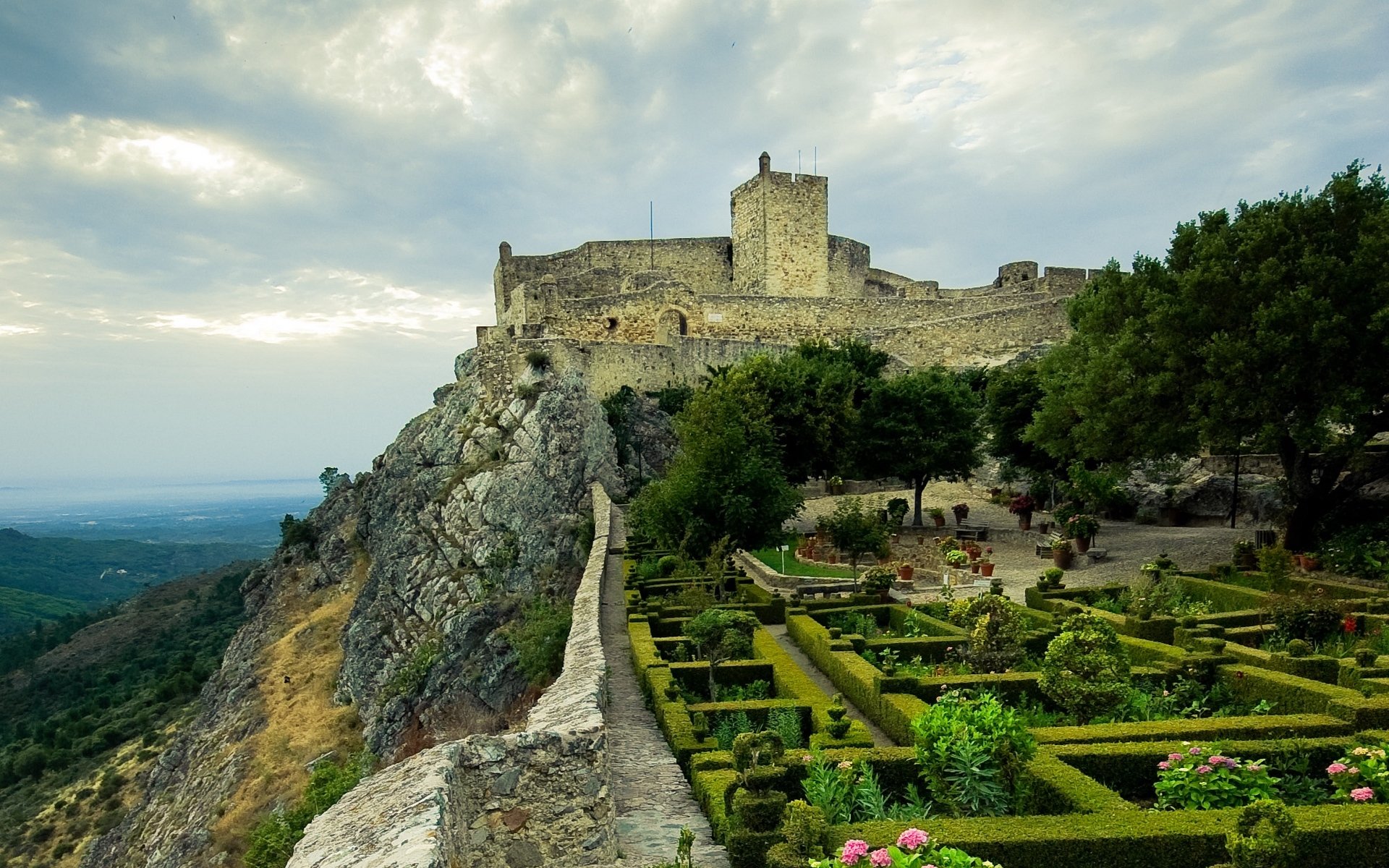 城市夜景,复古城堡,建筑