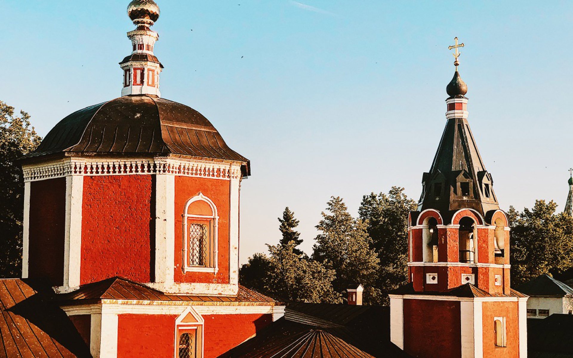 自然风光,欧式复古建筑风景