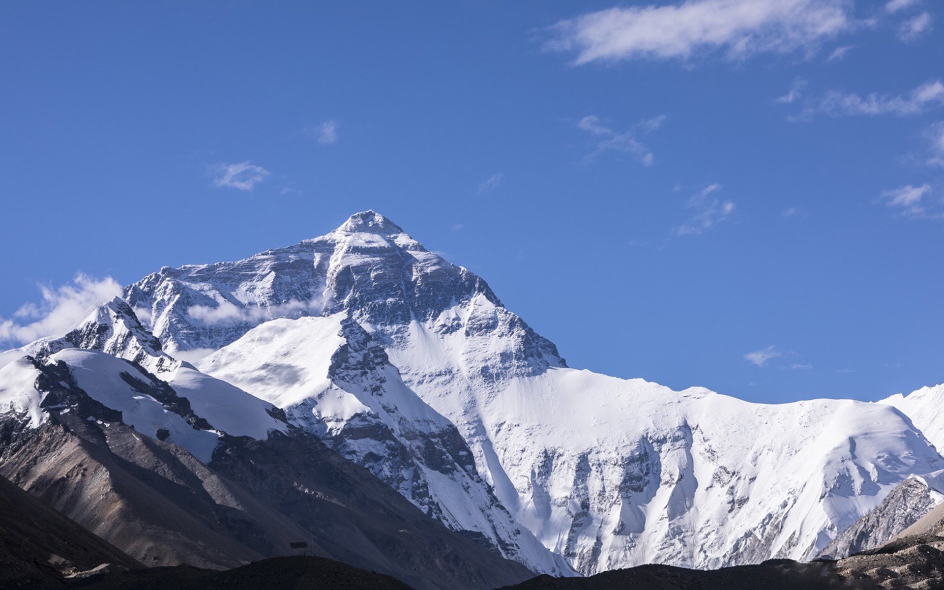 冰天雪地,唯美珠峰美景
