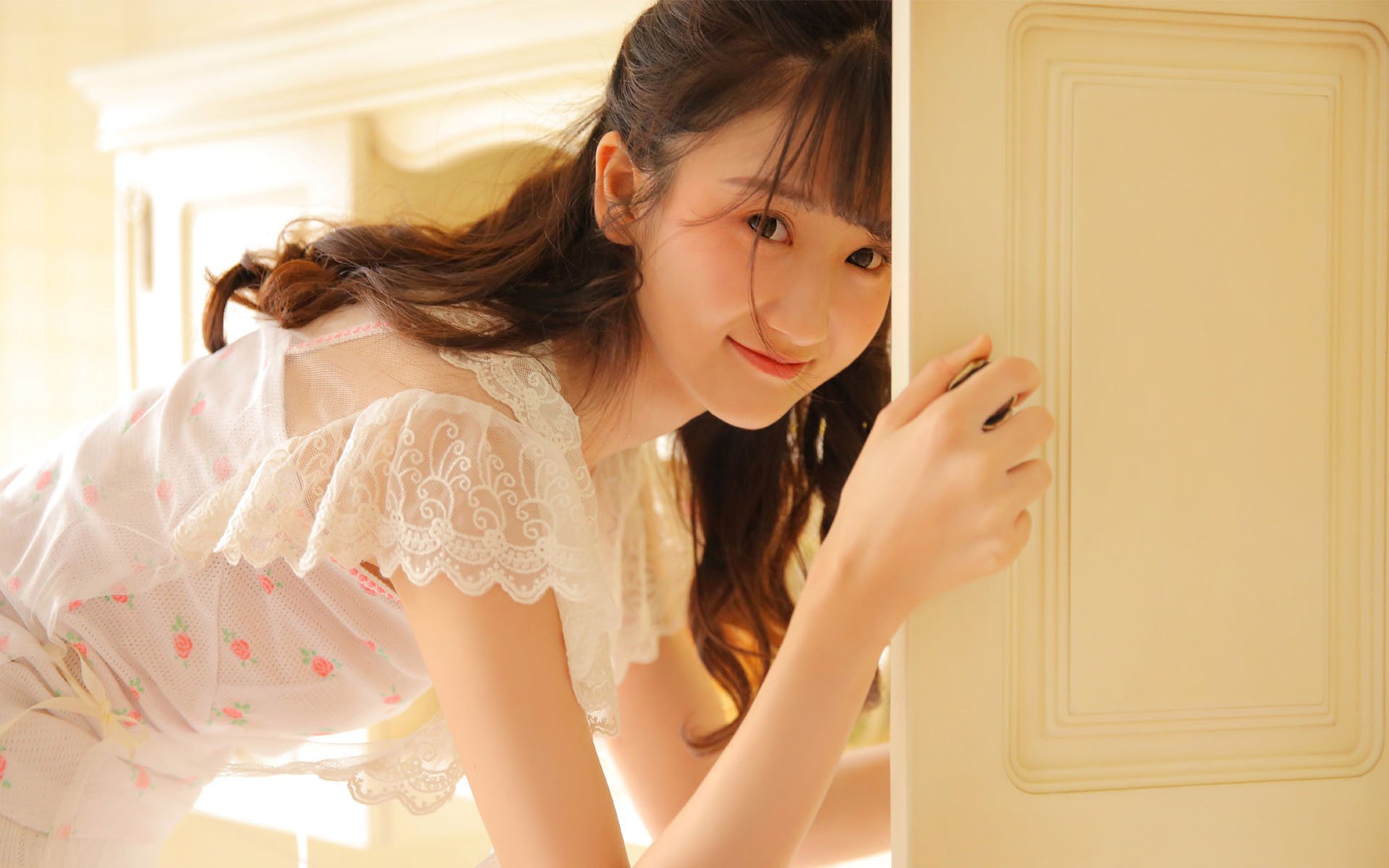 清纯,日系萝莉美女,甜美