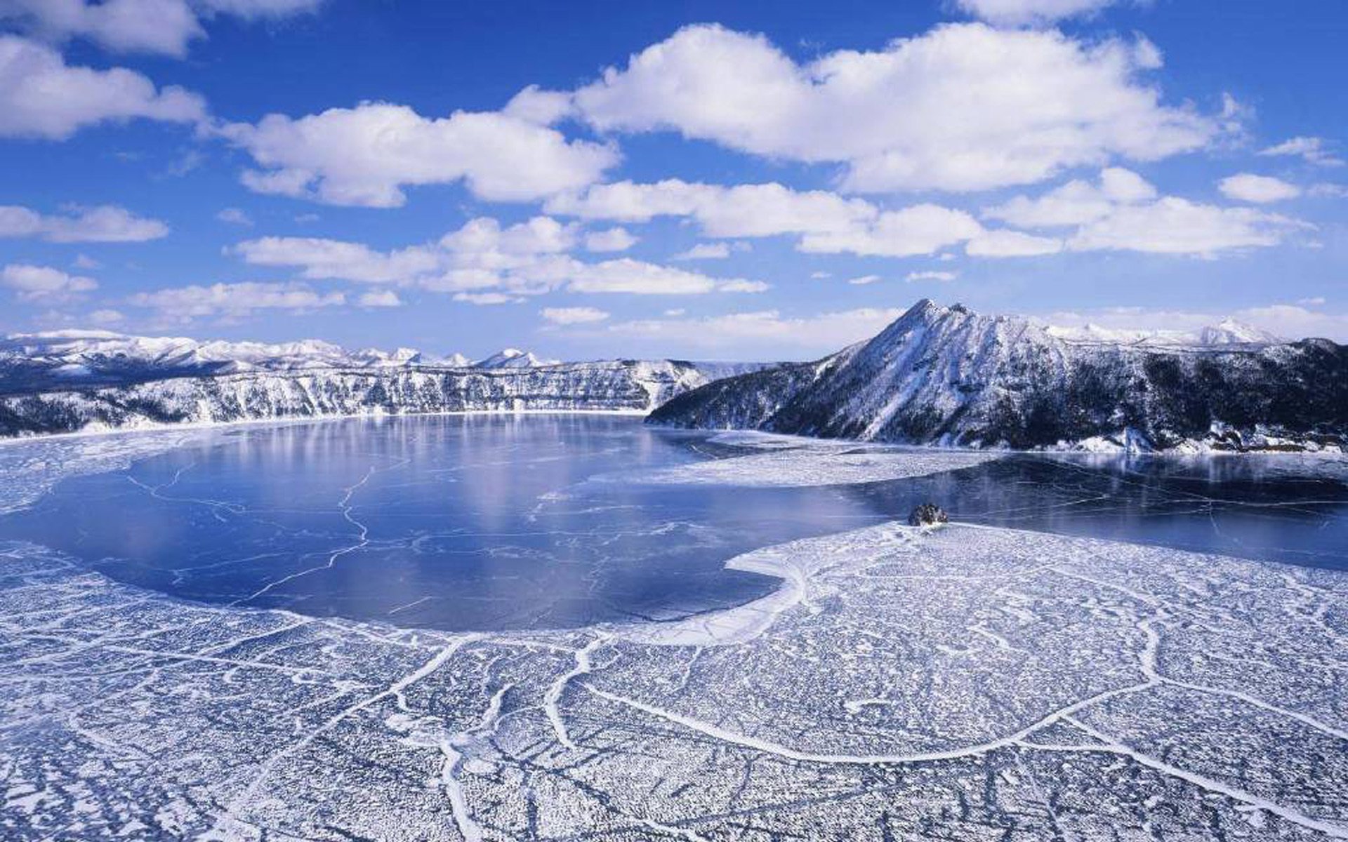 自然风光,日本摩周湖