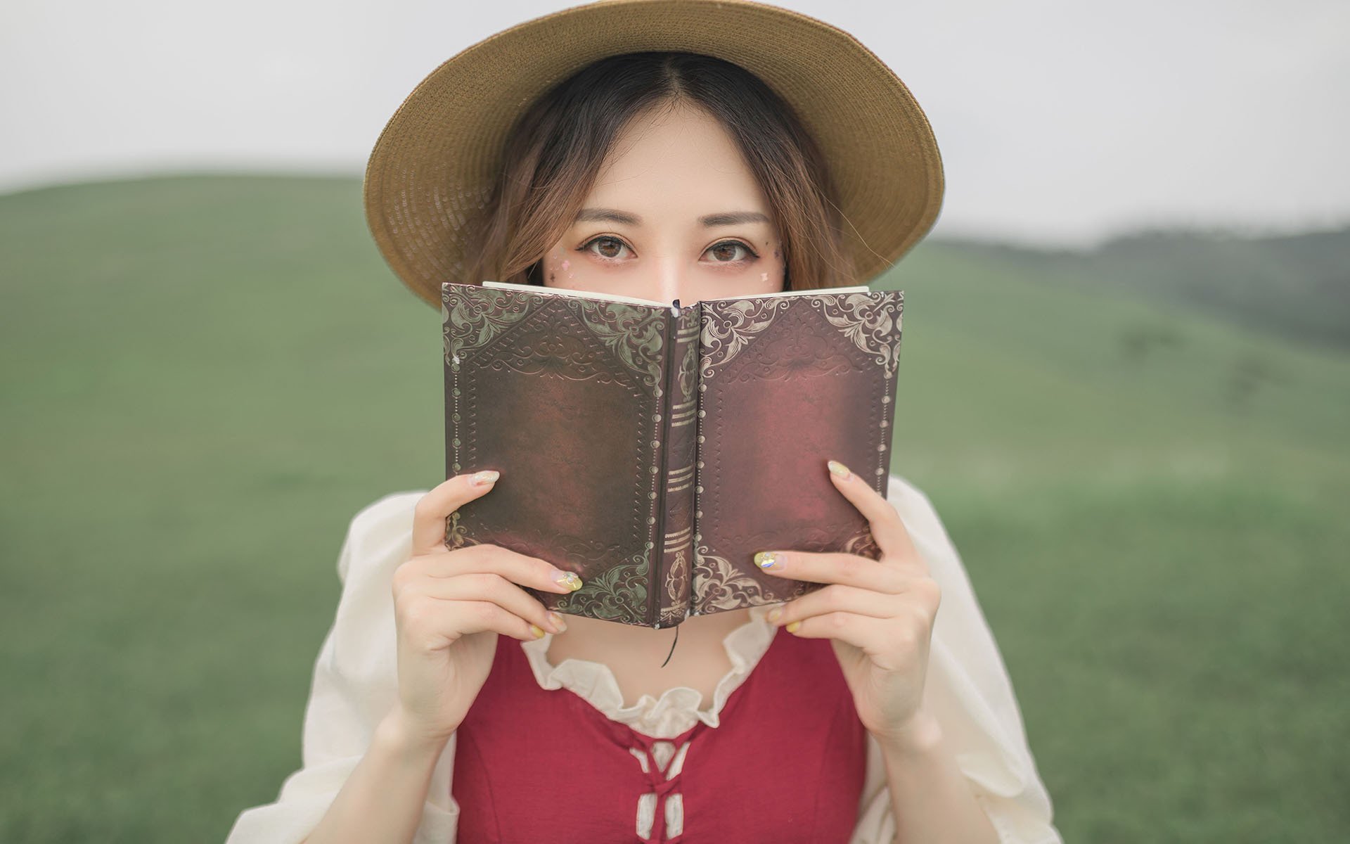 清纯,气质,文艺,户外,美女