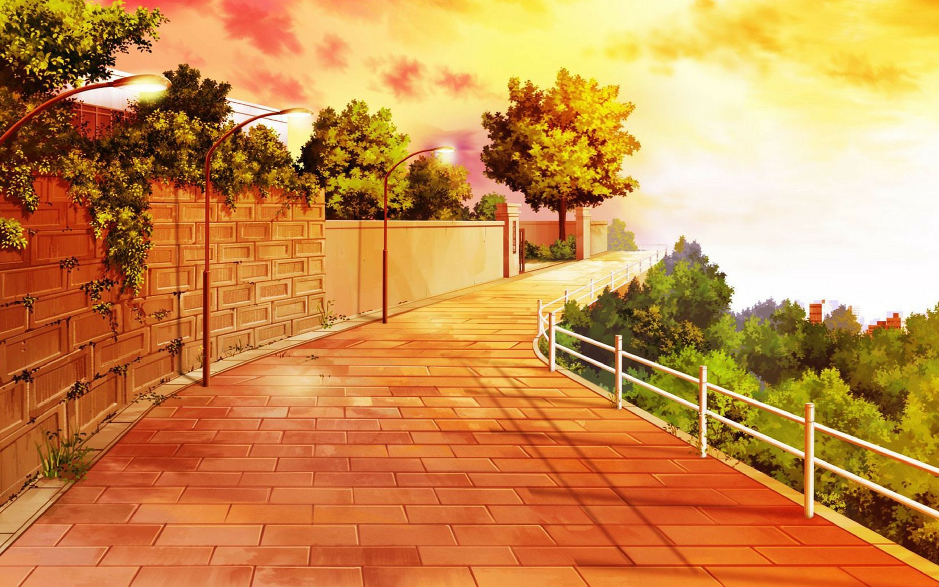 动漫,梦幻动漫场景