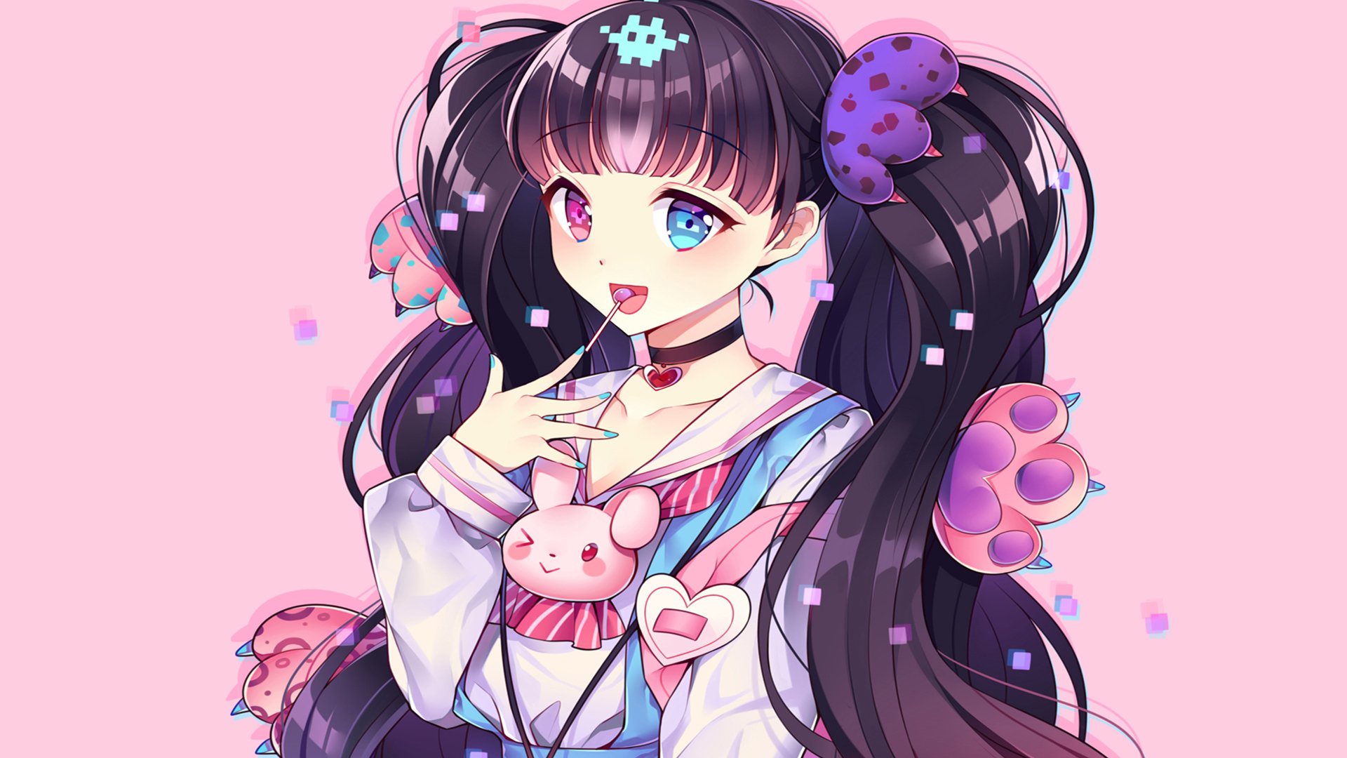 动漫,二次元卡通美女