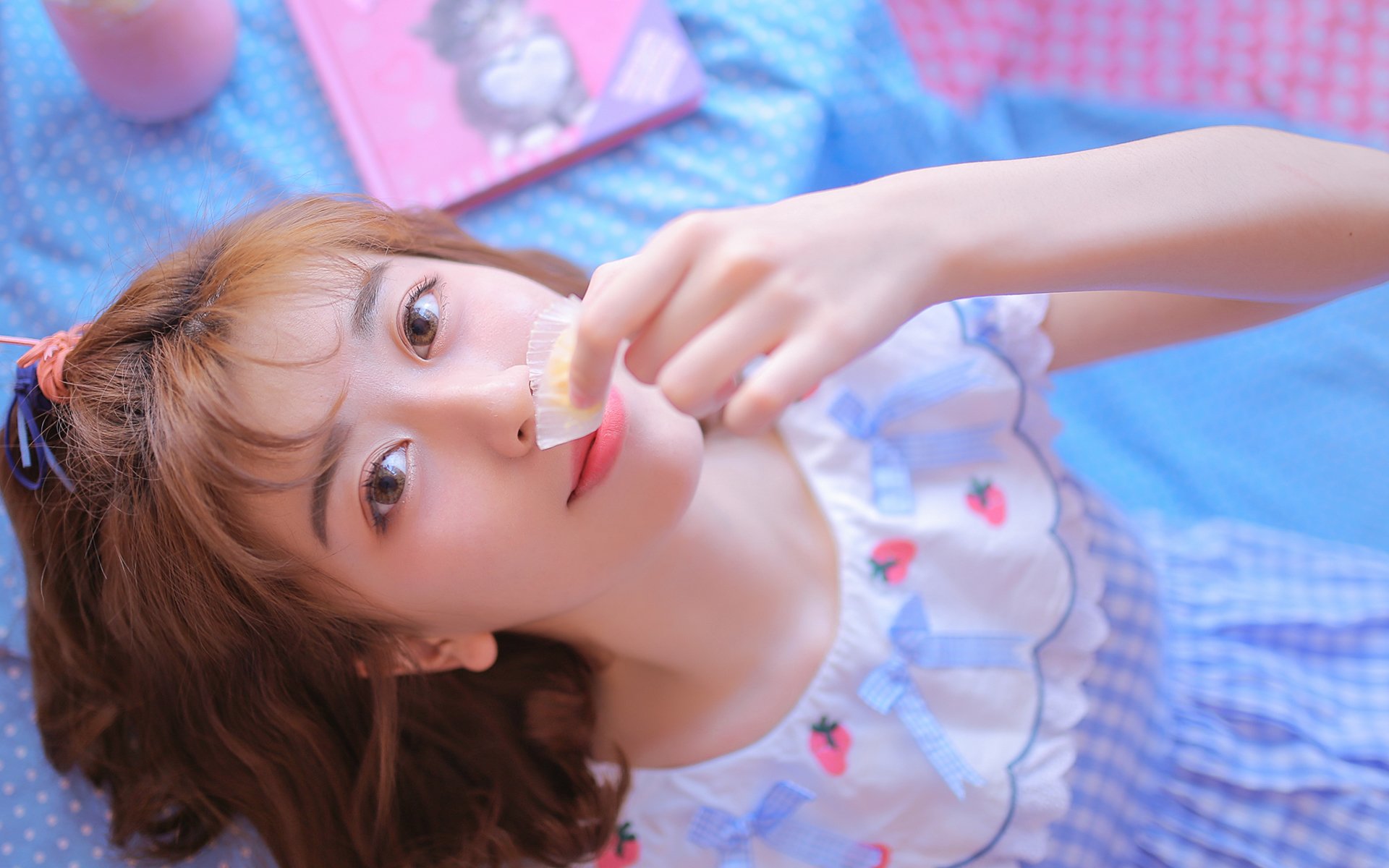 清纯,梦幻少女粉红诱惑