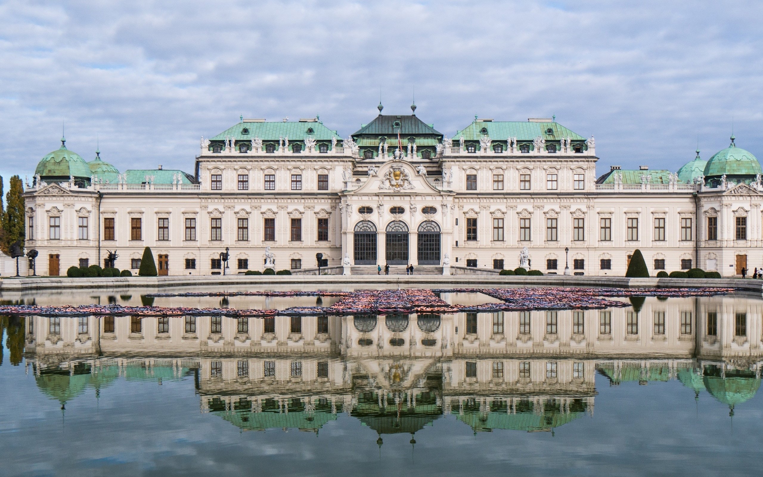 城市夜景,奥地利首都,维也纳