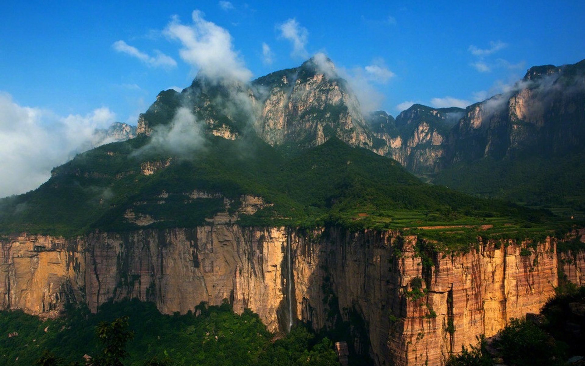 自然风光,大自然唯美山峰景色