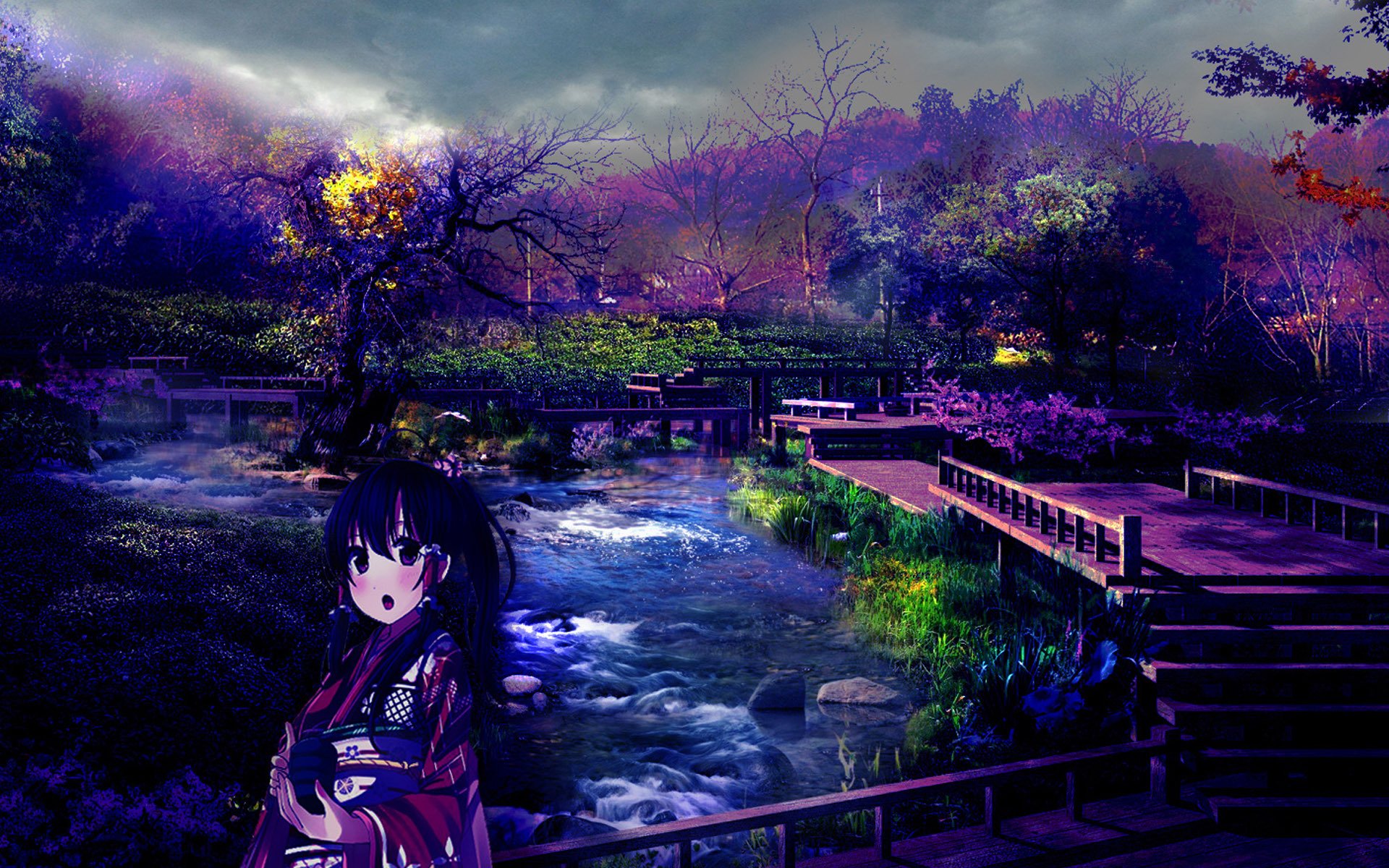 动漫,动漫唯美场景