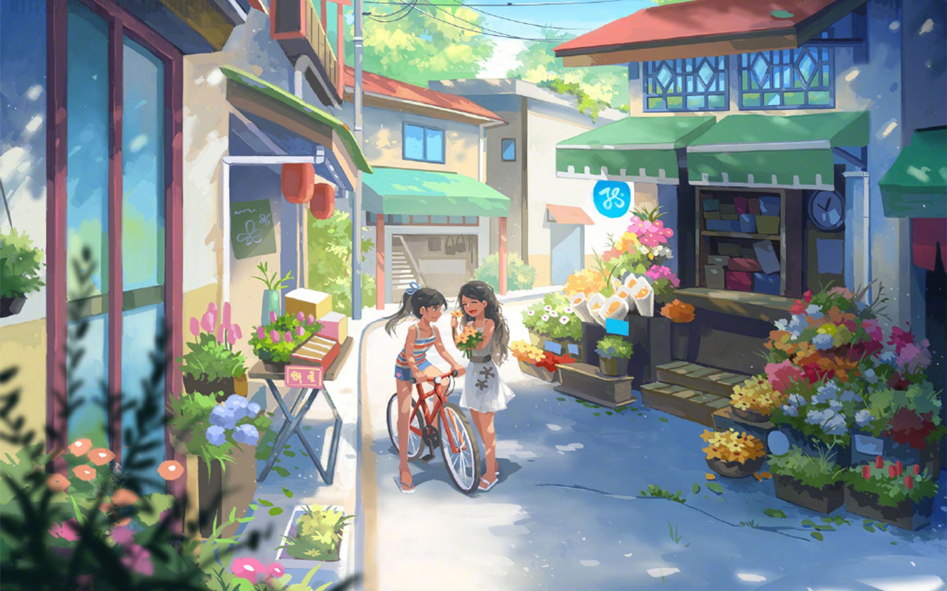 动漫,动漫唯美场景