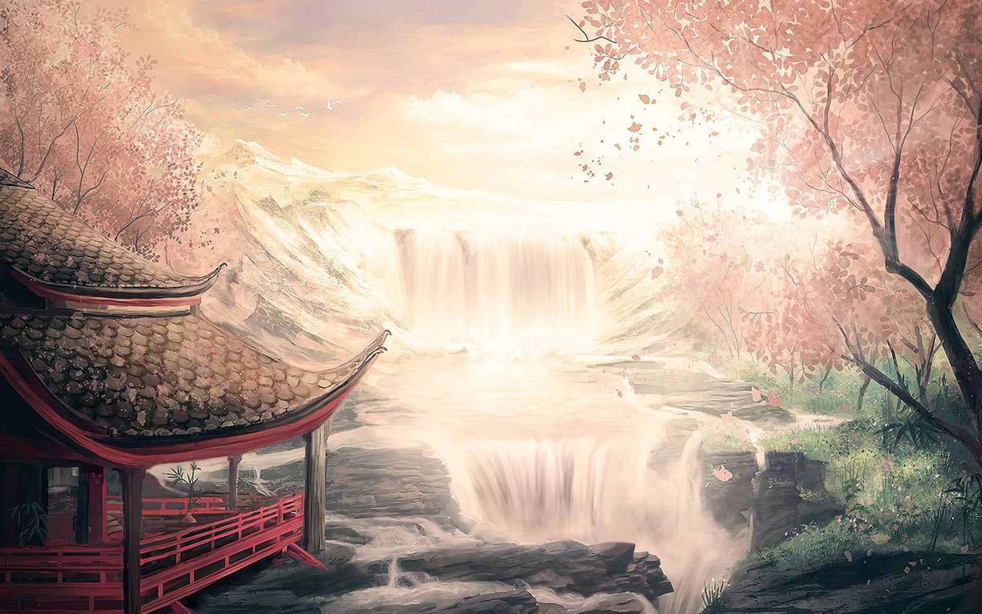 动漫,动漫唯美场景