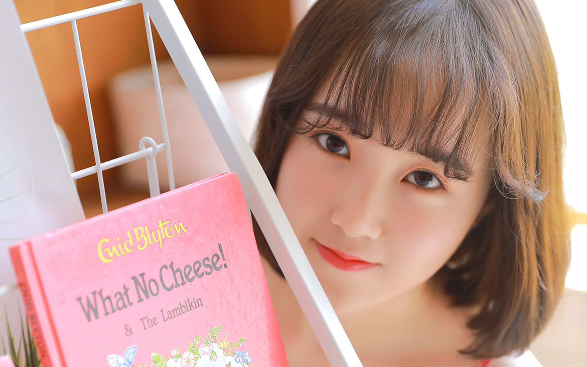 清纯,可爱,短发,美女,清新