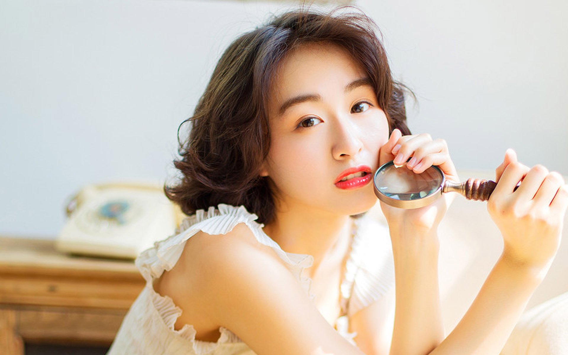 清纯,白嫩性感美女