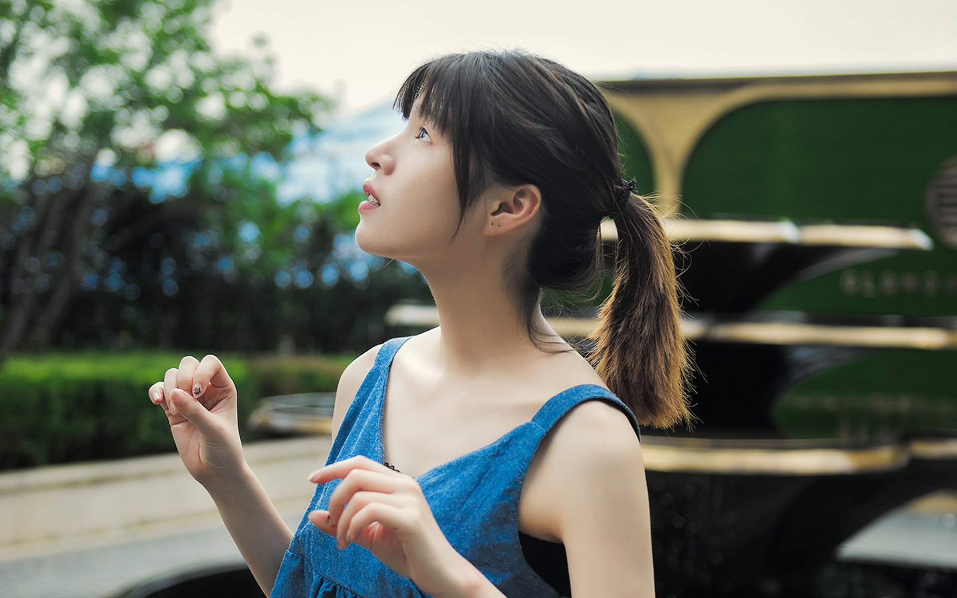 清纯,文静可爱少女唯美