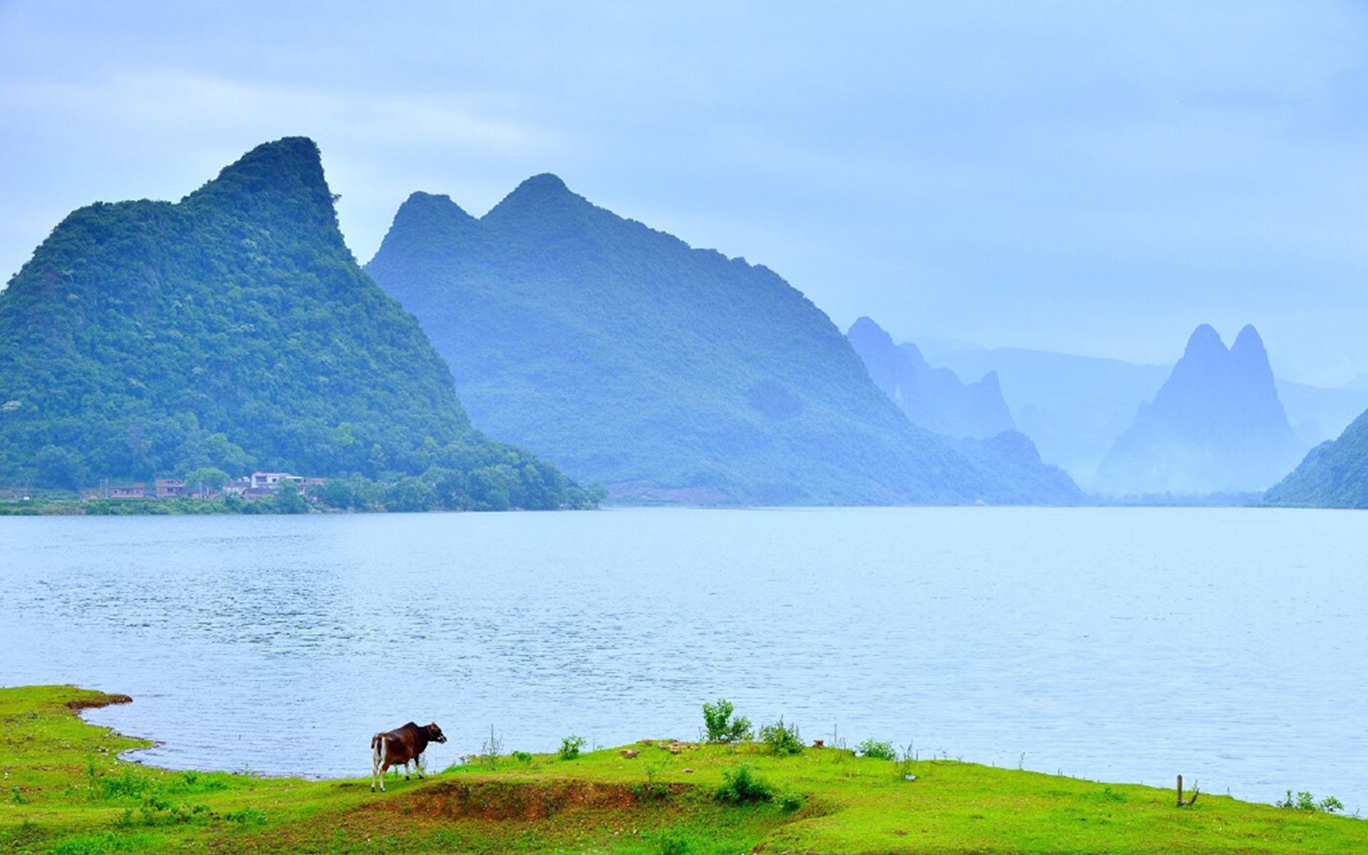 旅游胜地,桂林山水风光