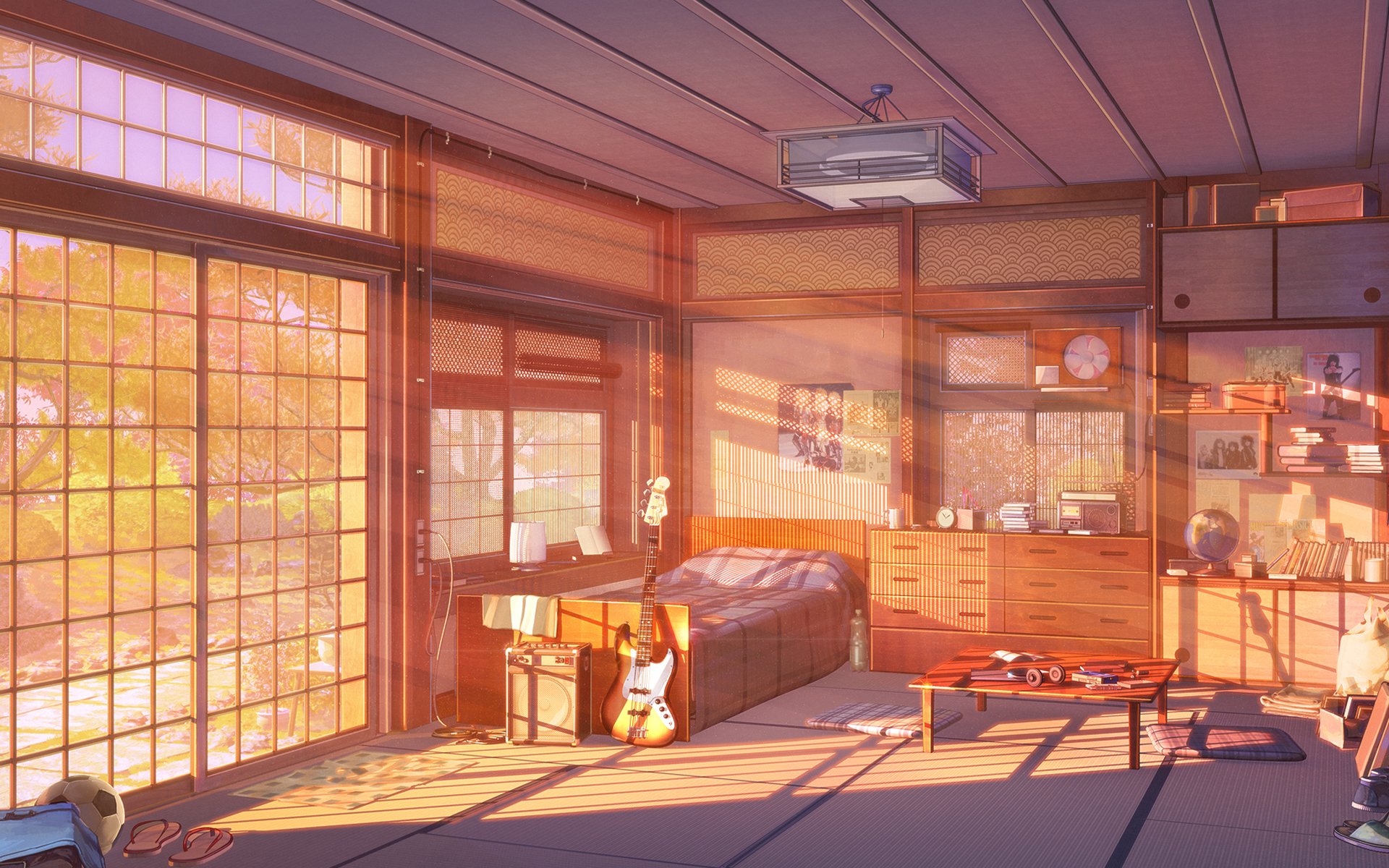 动漫,同人手绘动漫场景